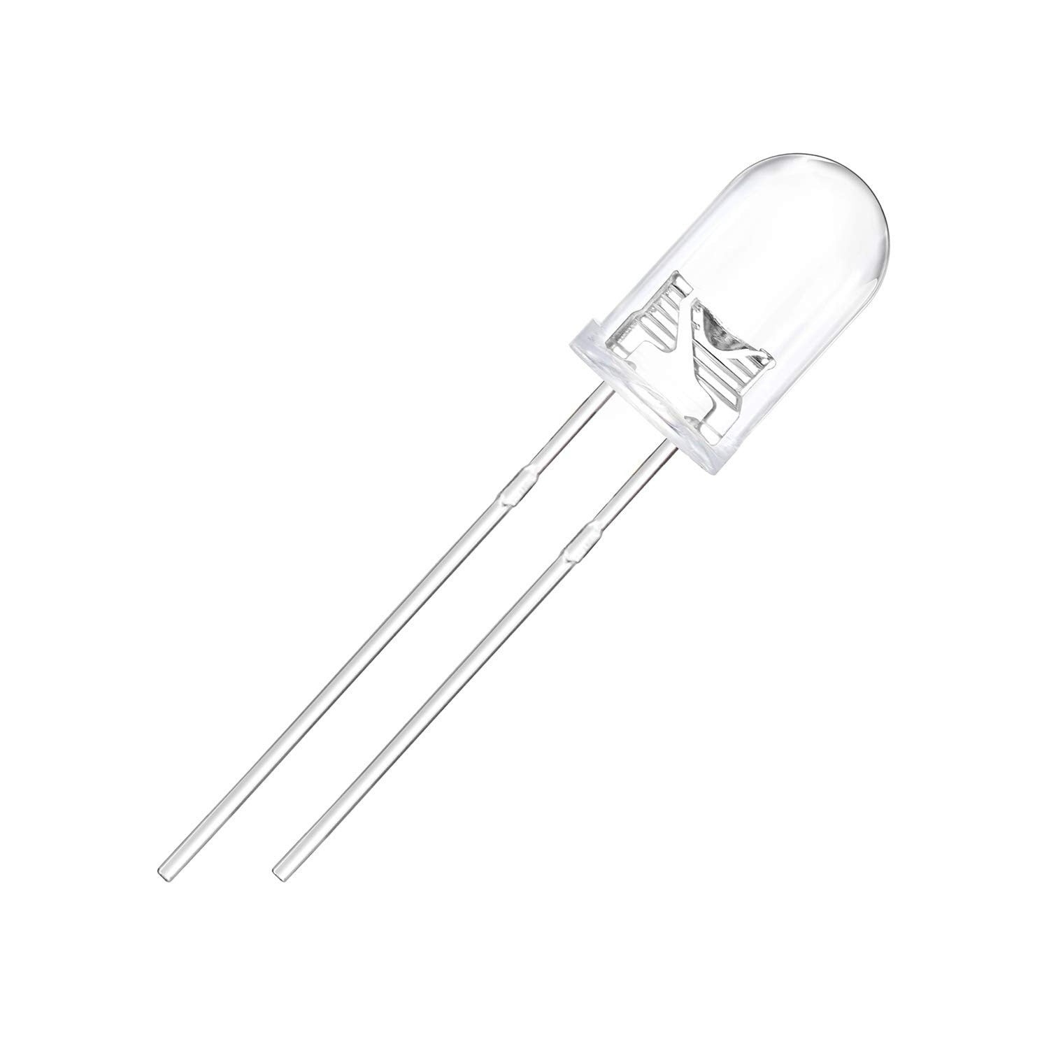 10 QTY Agilent/Avago HLMP-WJ12 T-1 3/4 (5mm) Amber LED - Clear lens 5mm LED light