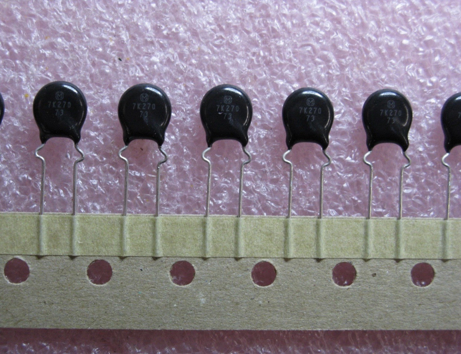 10 QTY Panasonic ERZ-TC5VK270C | ZNR Transient/Surge Absorber | 27V MOV