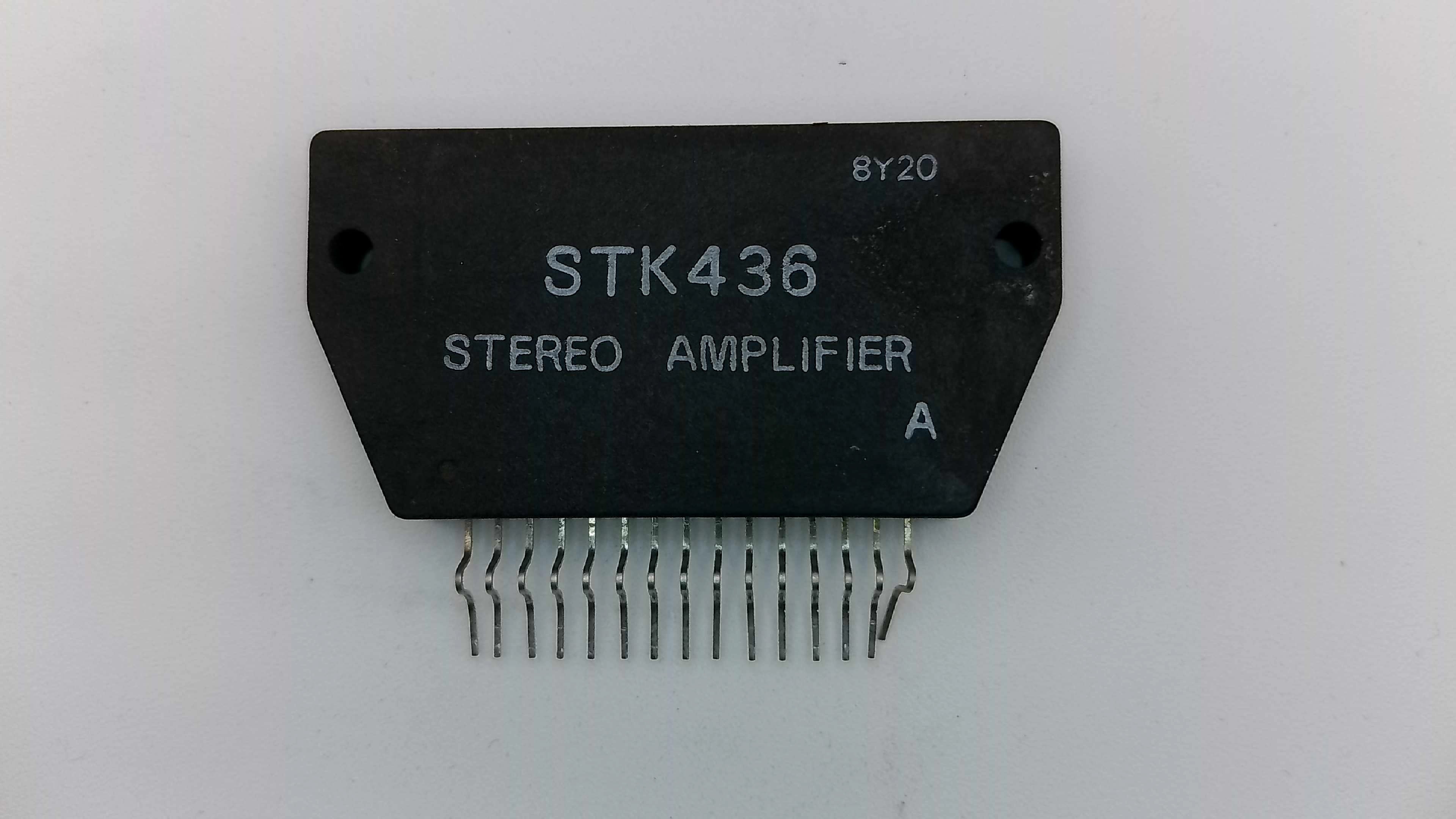 Sanyo STK436 2-Channel AF Power Amplifier Hybrid IC (Vintage Stereo Repair)