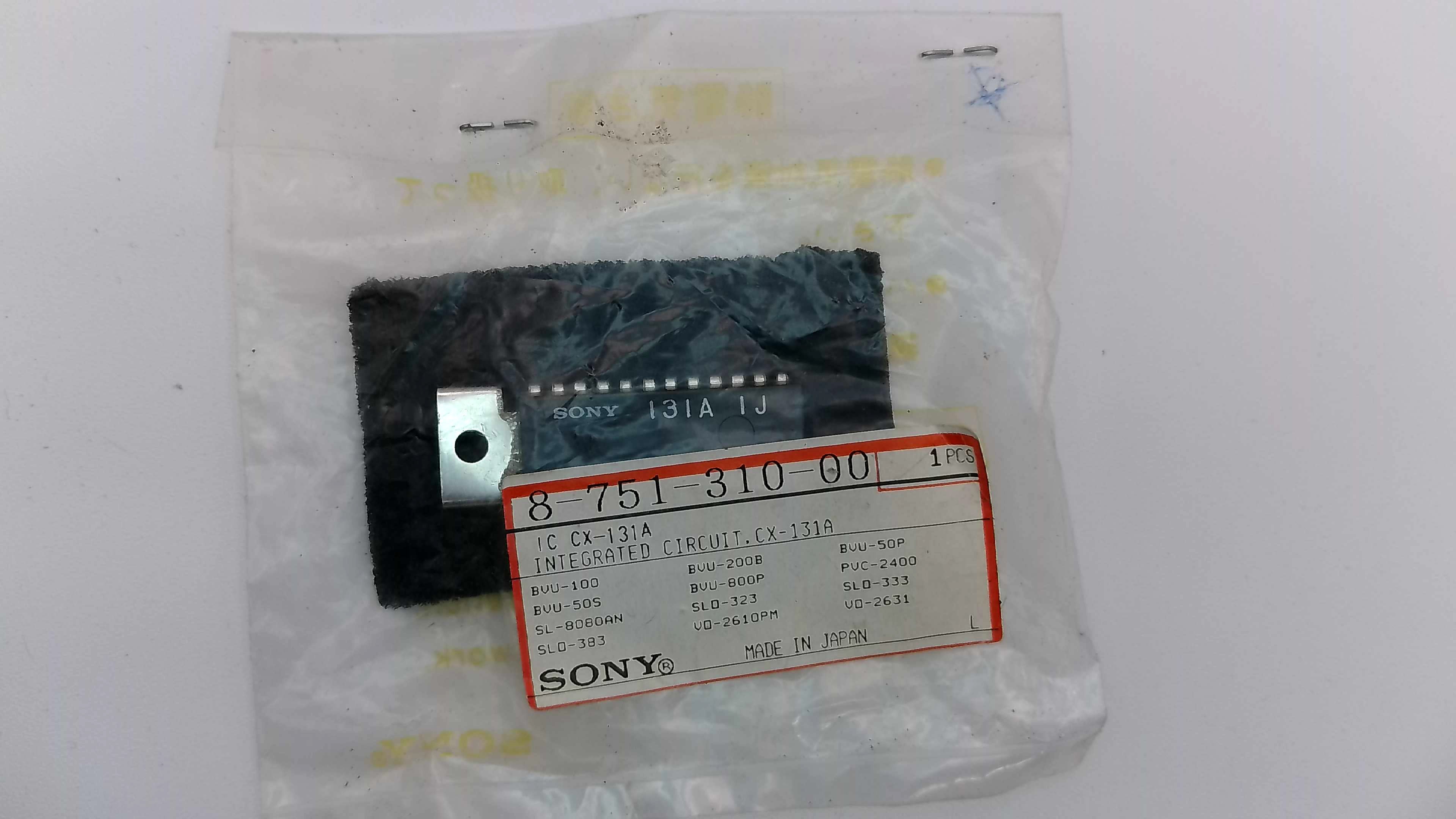 Sony CX-131A Video Signal Sync Separator / AGC IC (Part #8-751-310-00)