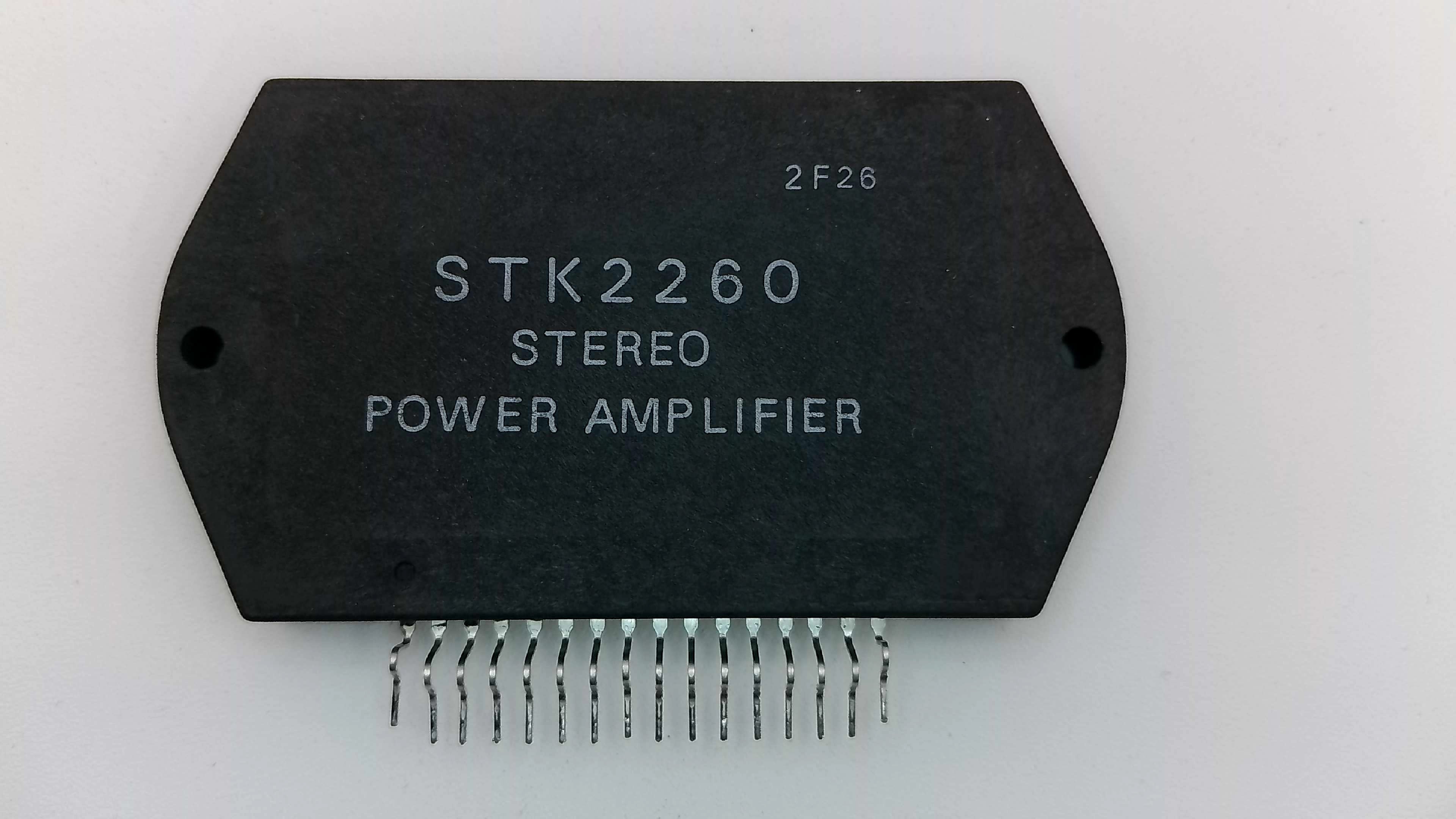 STK2260 Thick-Film Hybrid IC - 2-Channel Stereo Power Amplifier Module