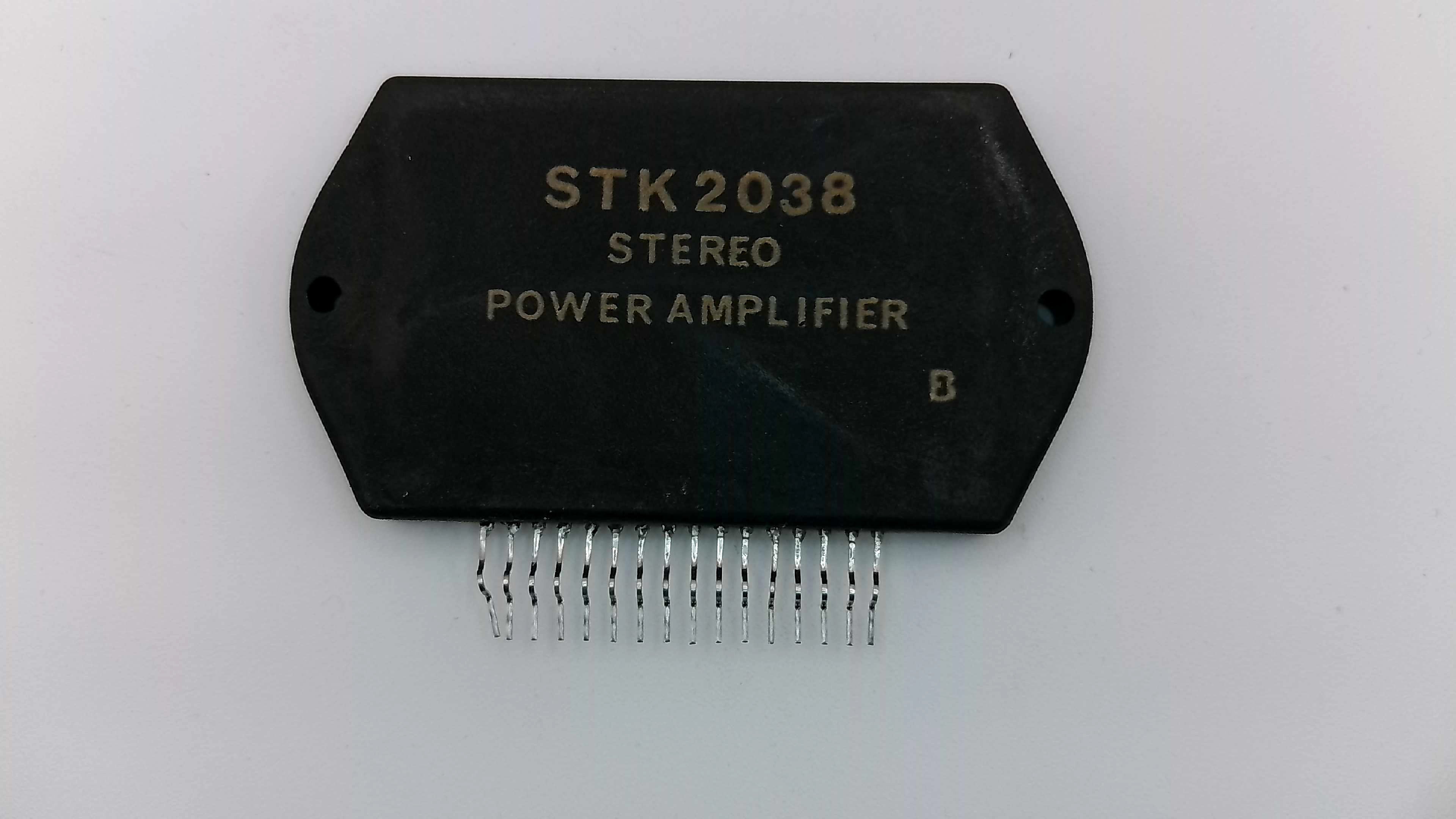 Sanyo STK2038 2-Channel Stereo Audio Power Amplifier Hybrid IC
