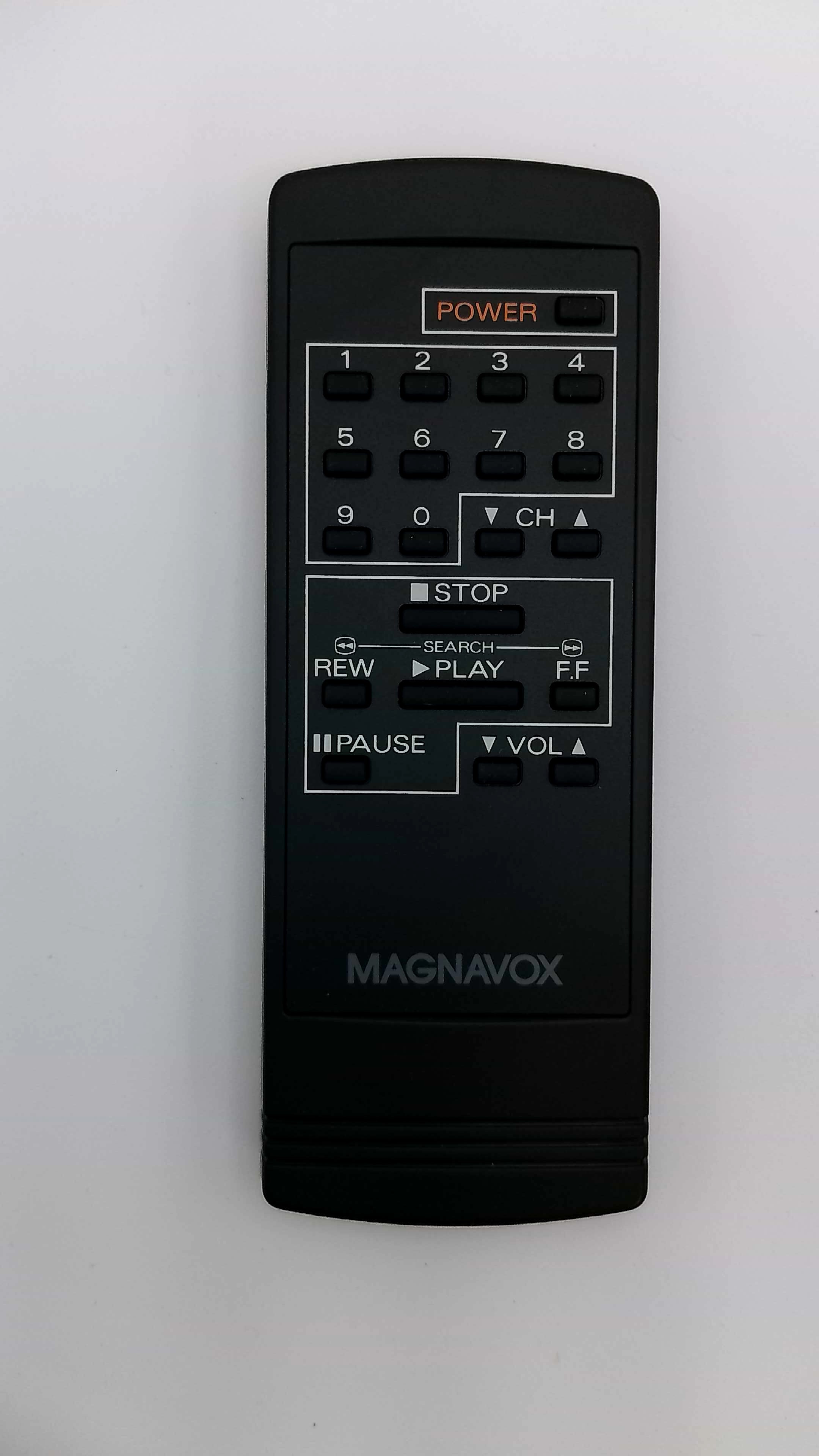 Genuine JVC GUR64EC1086 OEM TV/VCR Receiver Remote Control