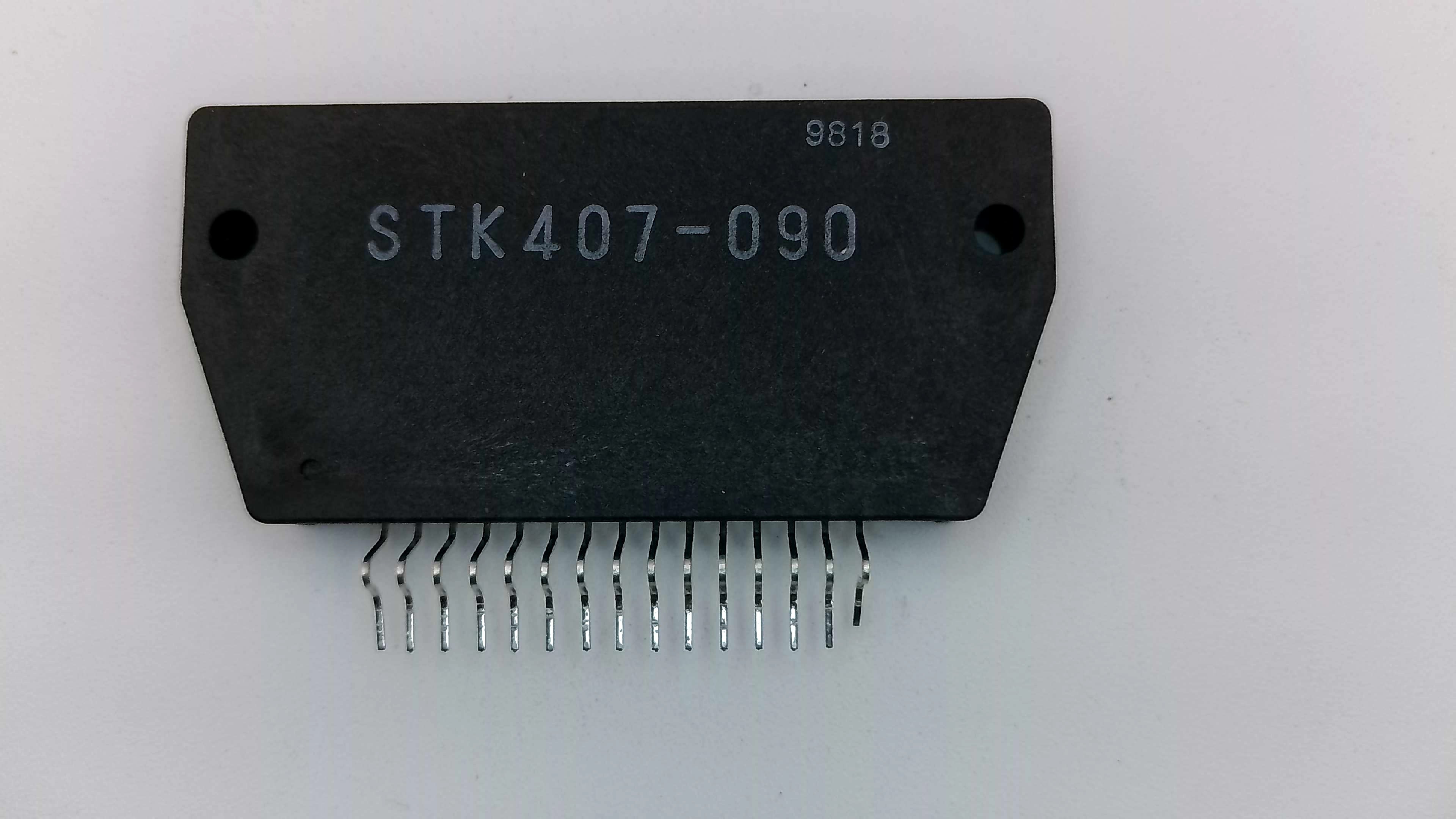 STK407-090 Thick-Film Hybrid IC - 2-Channel Audio Power Amplifier
