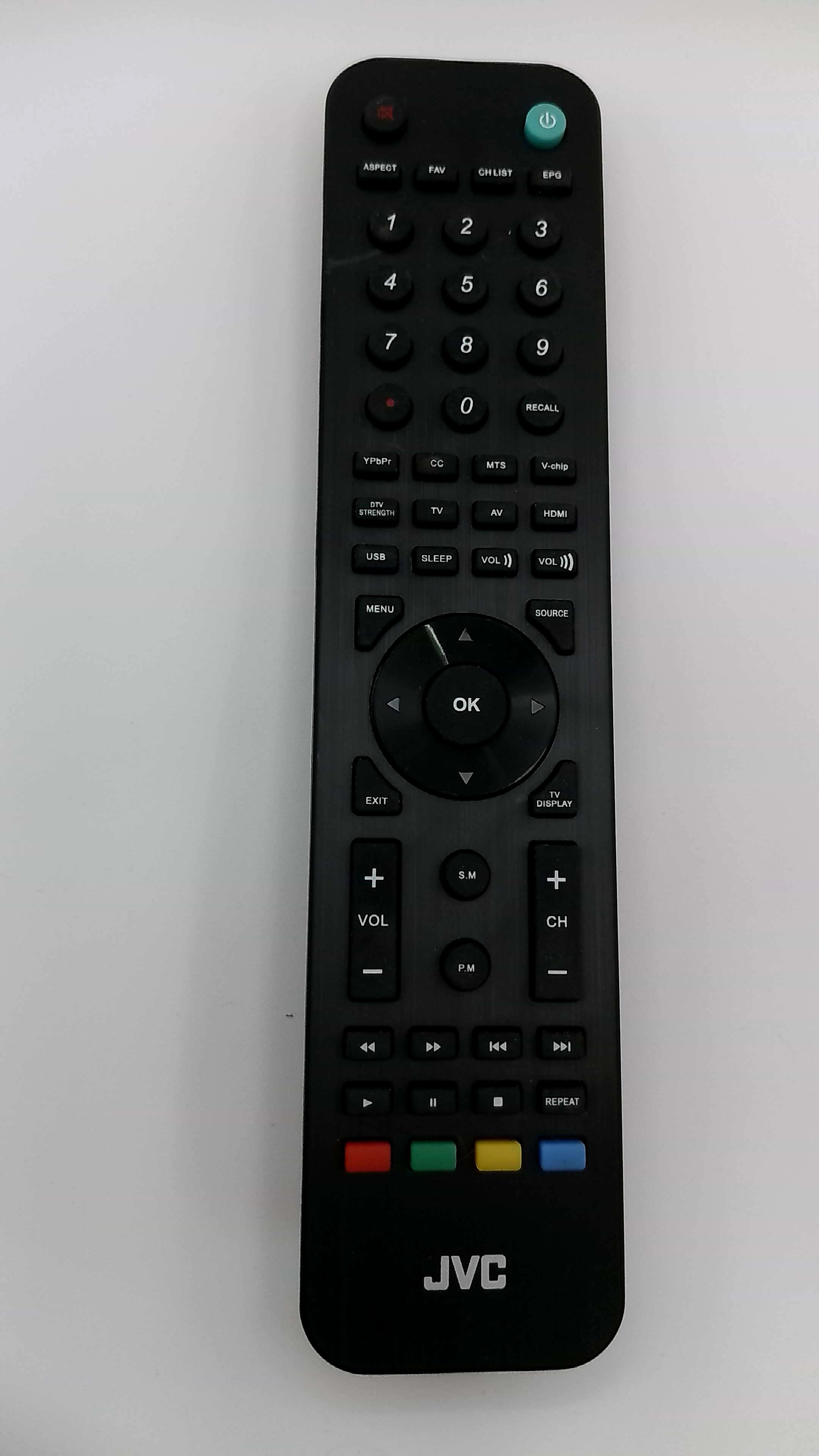 Genuine JVC RM-C3017 OEM LED/LCD TV Remote Control