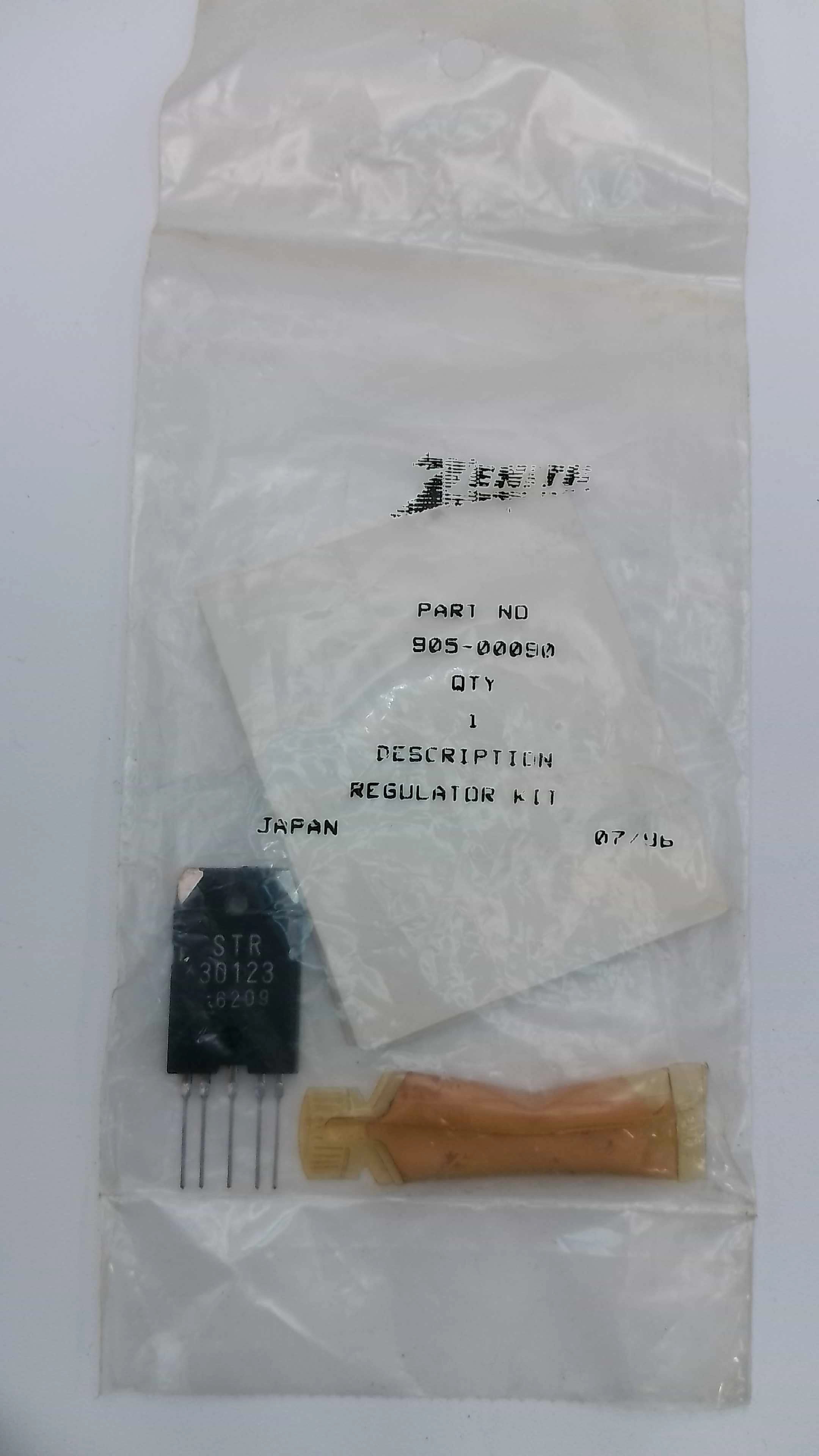 Zenith 905-00090 (STR-30123) Sanken Hybrid Fixed Voltage Regulator IC