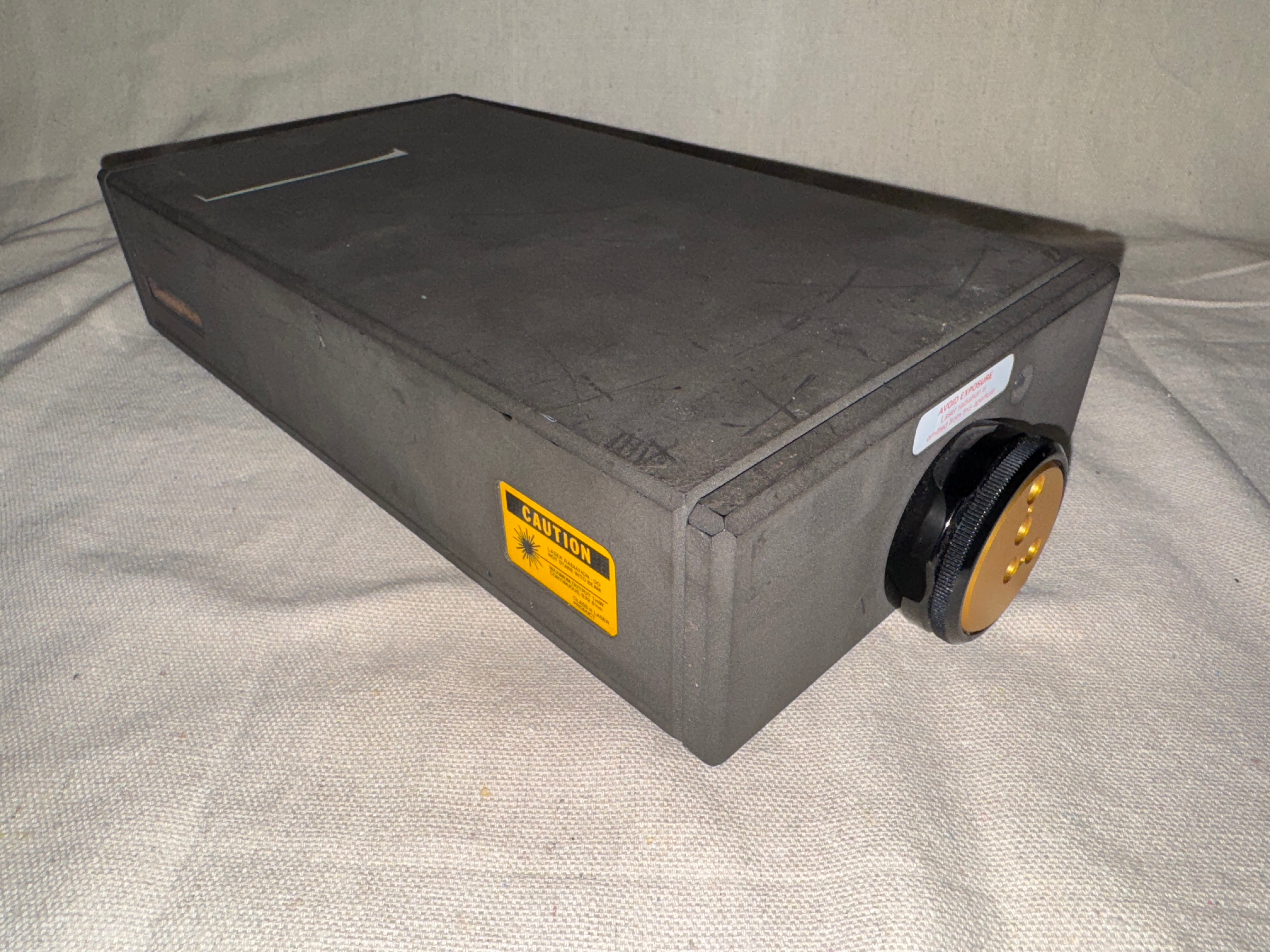 Renishaw ML10 X Laser Interferometer showing functional design and features including environmental compensation unit.