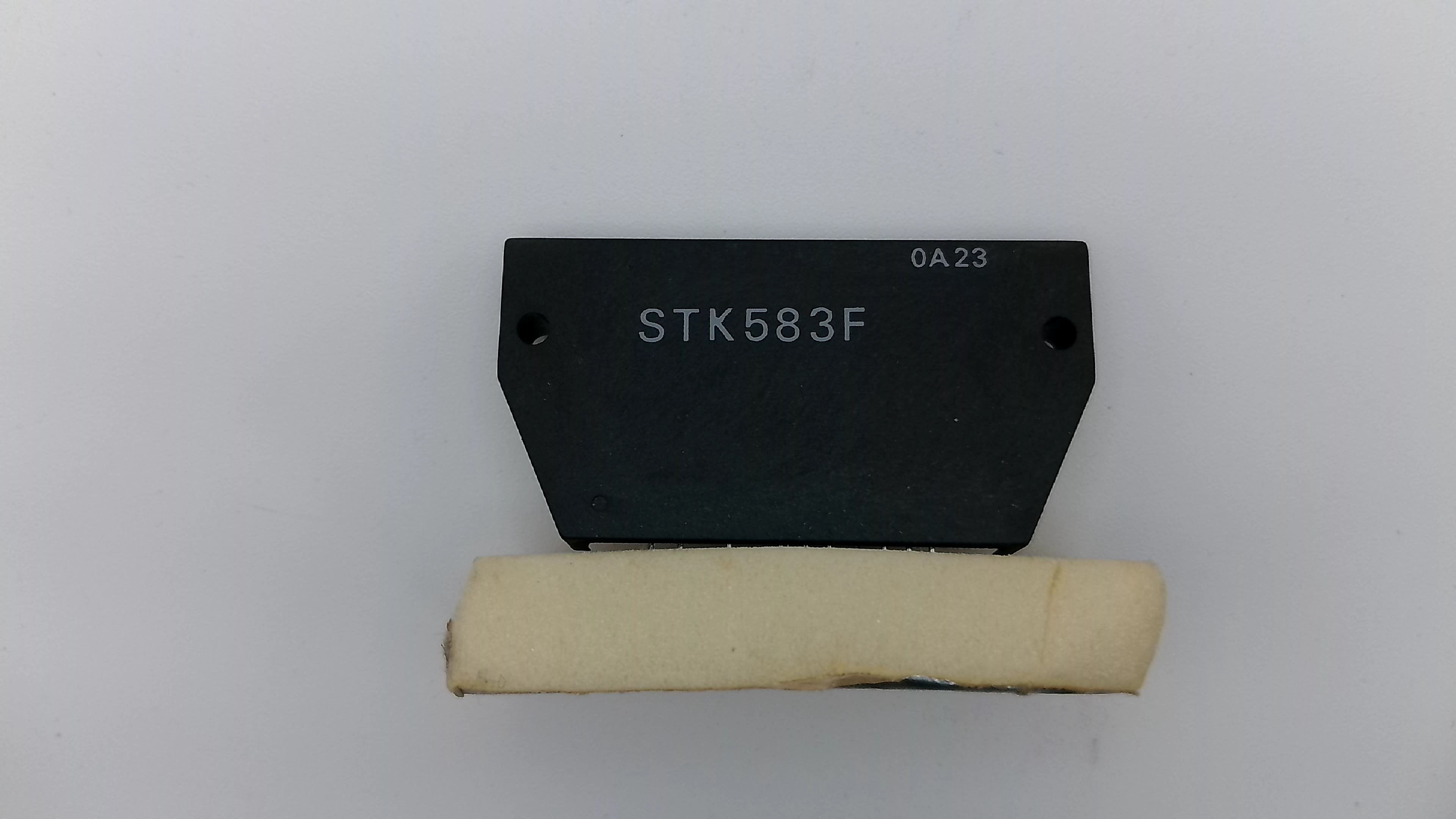 Sanyo STK583F Voltage Regulator IC - 10-Pin SIP for TV and Monitor Power Supplies