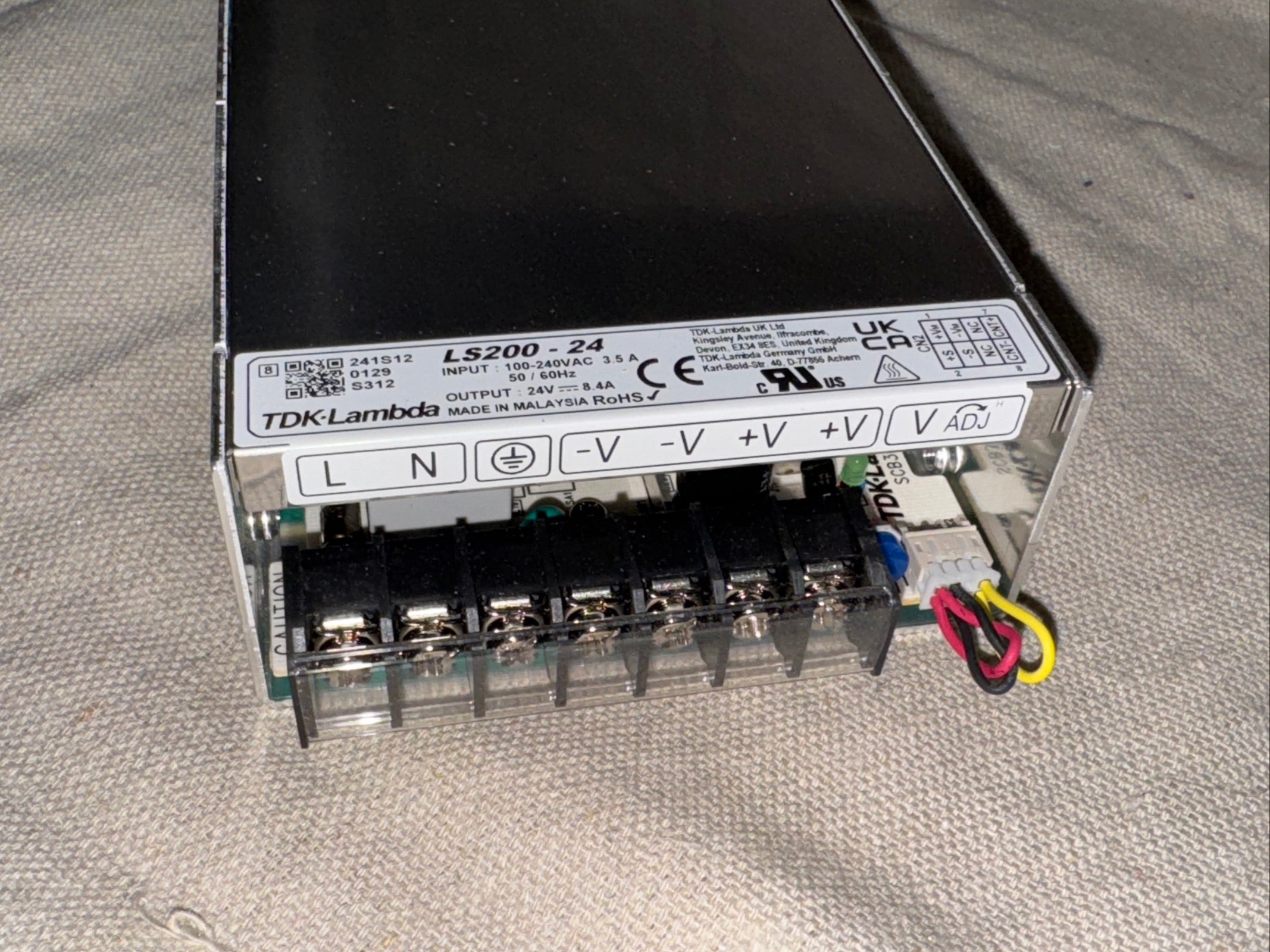 TDK-LAMBDA LS200-24 AC/DC Converter 24V 200W Power Supply