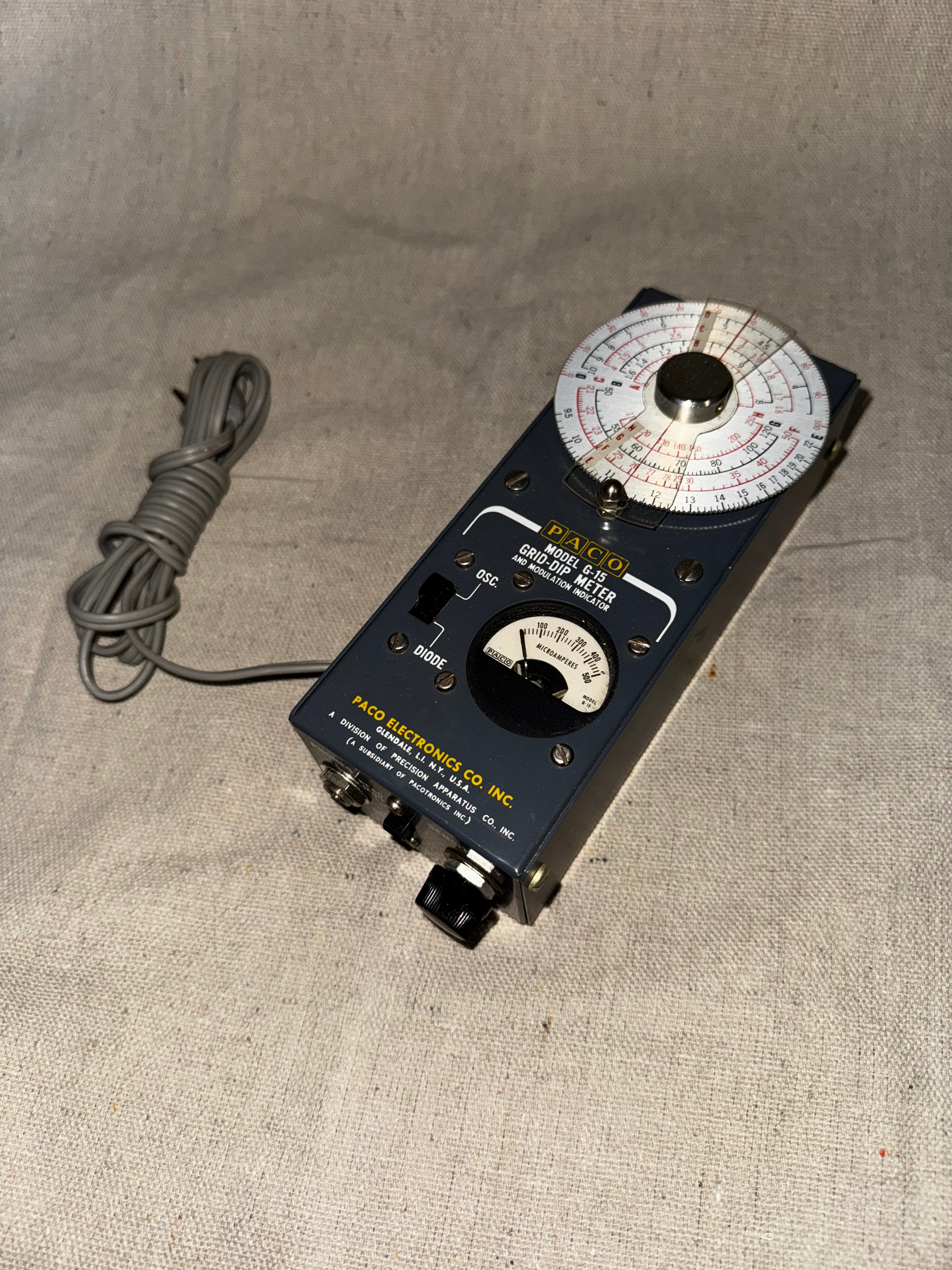 Paco Model G-15 Grid-Dip Meter
