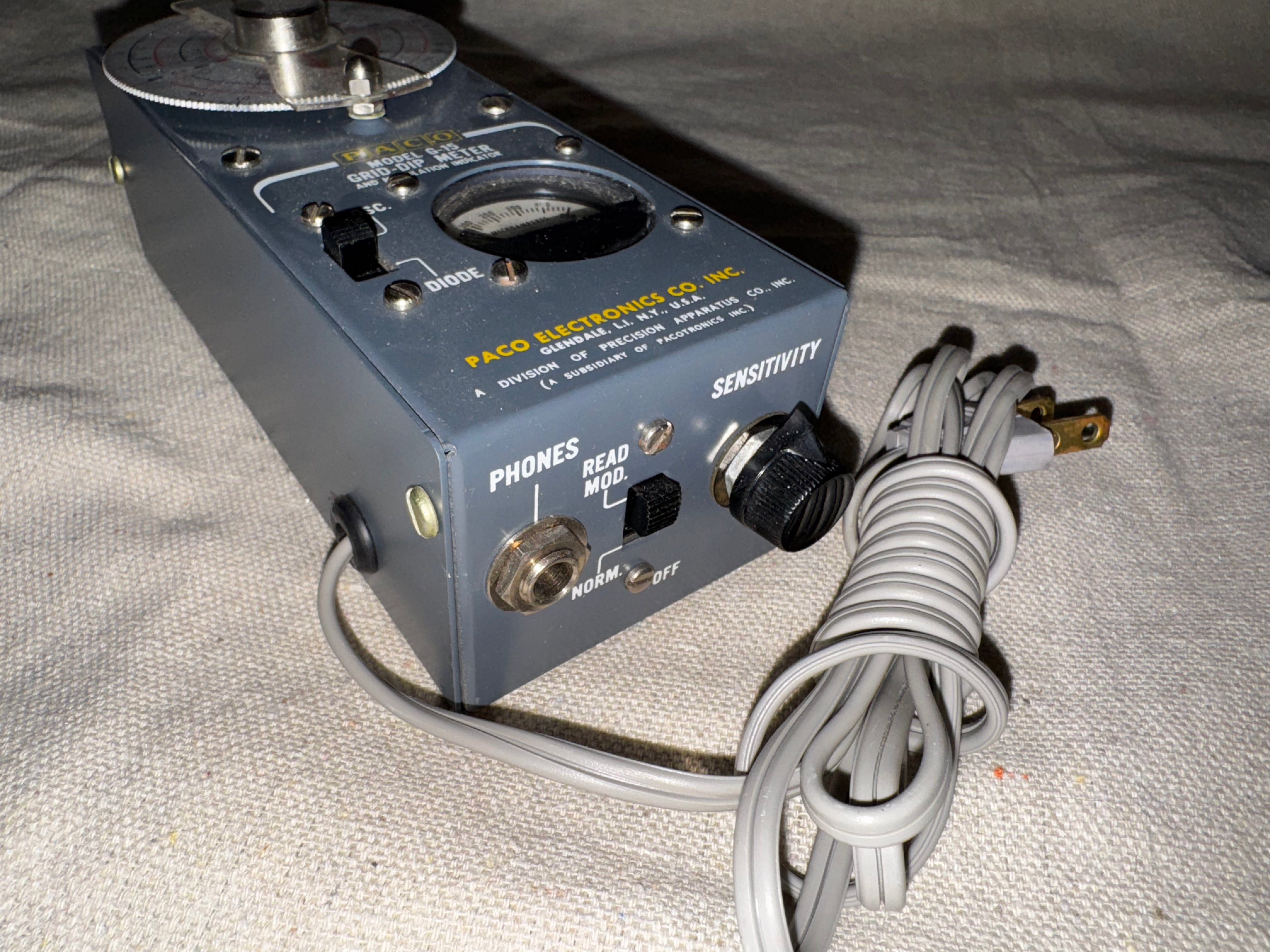 Paco Model G-15 Grid-Dip Meter