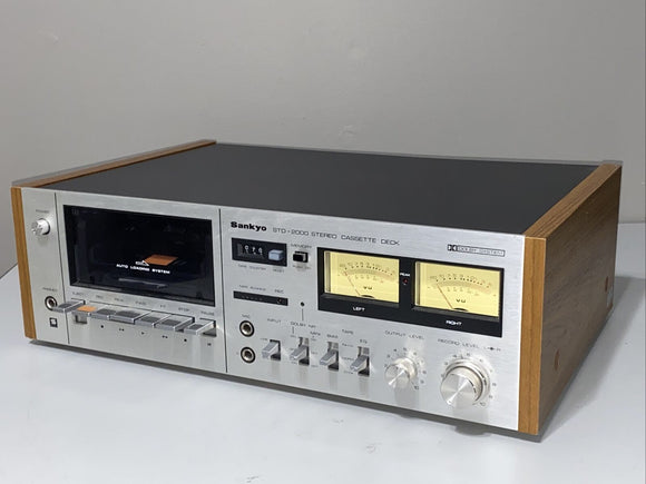 Serviced Sankyo STD-2000 Stereo Cassette Deck