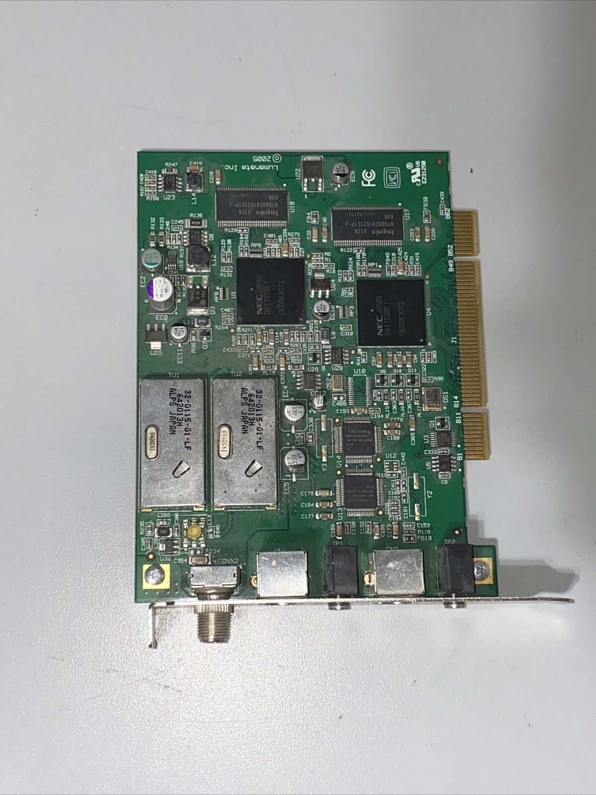 DELL TV CARD card with Dual TV Tuners PCI Card RD729