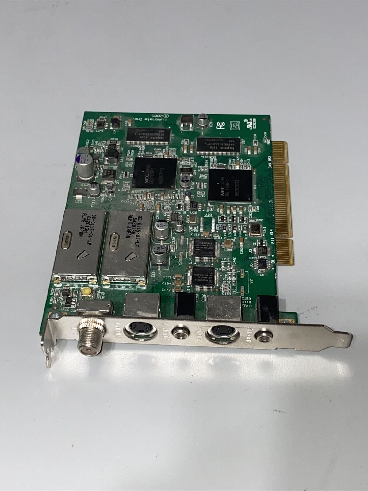 DELL TV CARD card with Dual TV Tuners PCI Card RD729