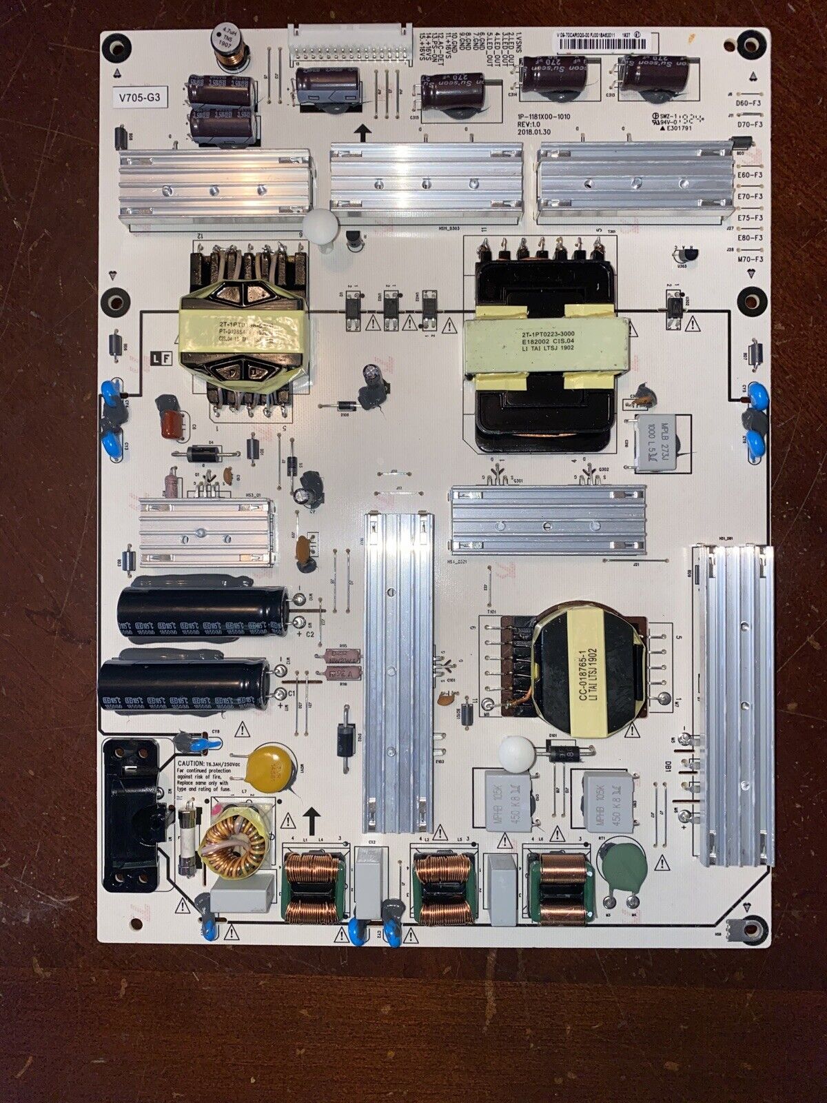 09-70CAR0Q0-00 VIZIO V705-G3 POWER 09-70CAR0Q0-00