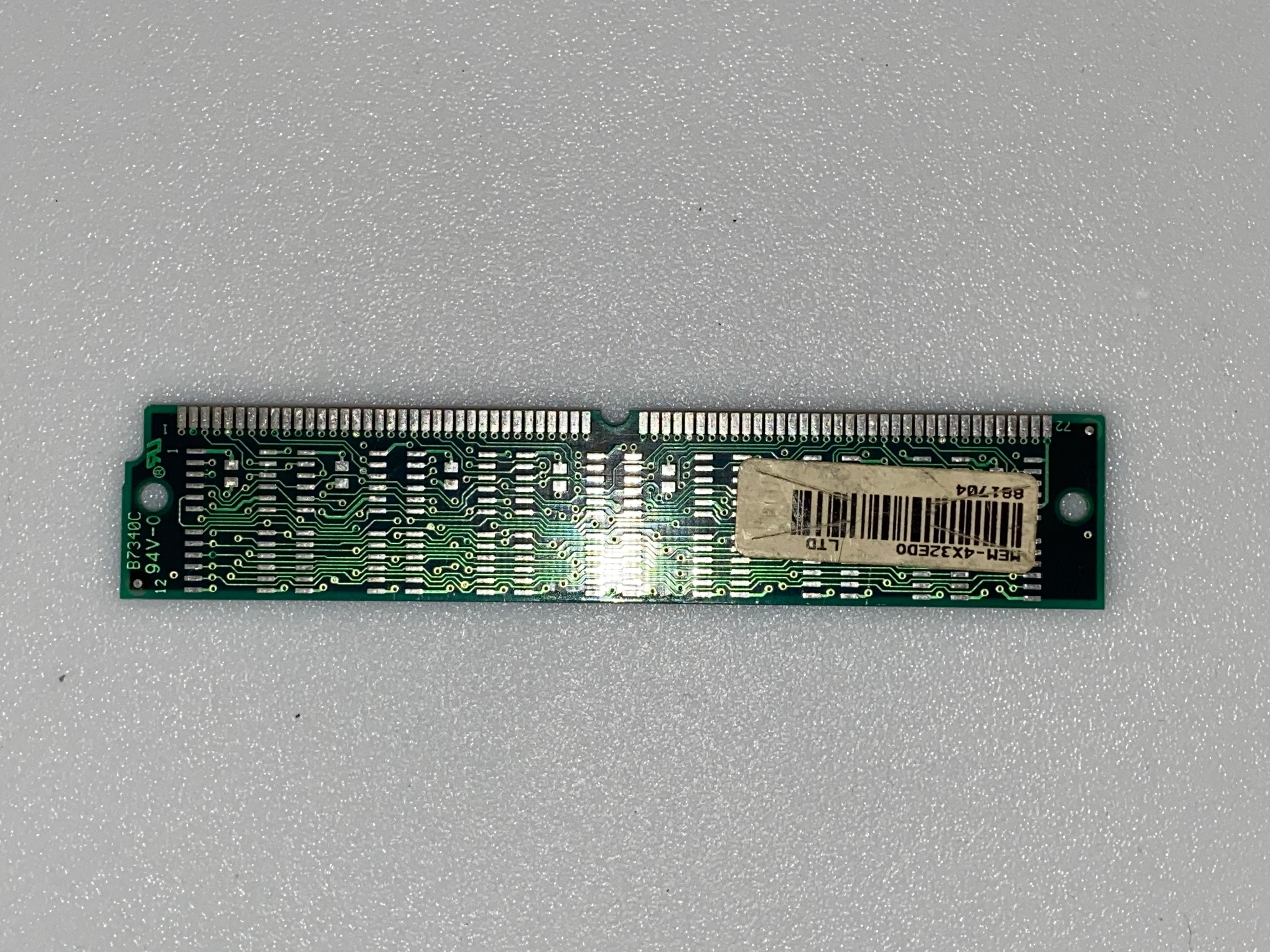 MICRON 16MB 4x32 EDO MEM-4X32ED0 4X32ED0 92G7248 110506
