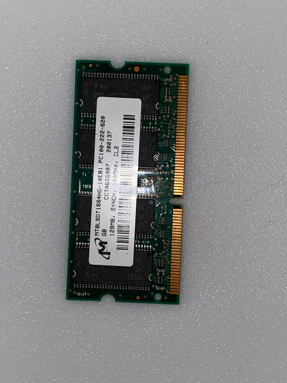Micron MT8LSDT1664HG-10EB1 PC100-222-620 Laptop Memory Module MT8LSDT1664HG