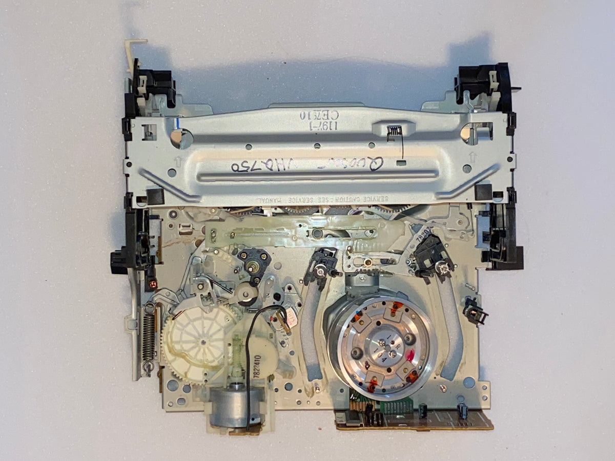 Quasar VHQ750 VCR Parts Working Mechanical Unit with Bad Head