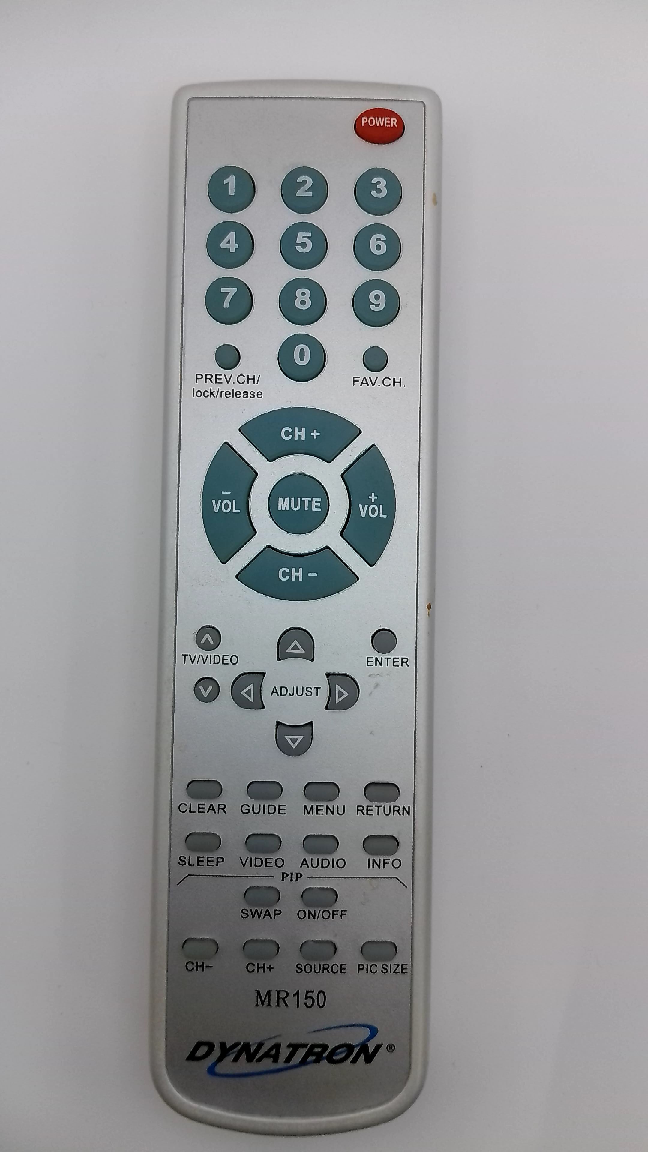 Dynatron MR150 Miracle Remote Control for Mitsubishi TVs