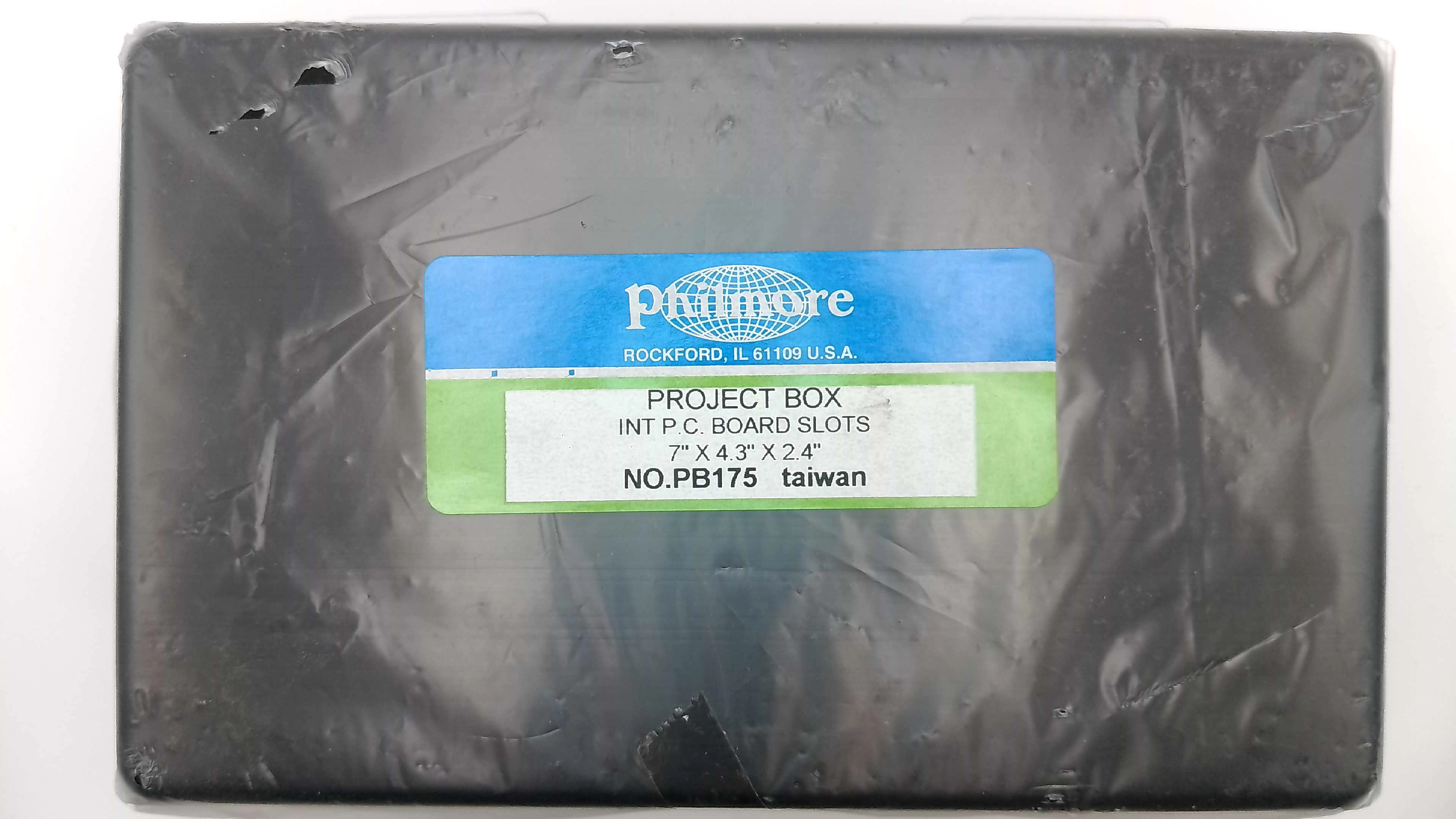 Philmore PB175 Heavy-Duty ABS Project Box Enclosure (4.00" x 2.00" x 1.00")
