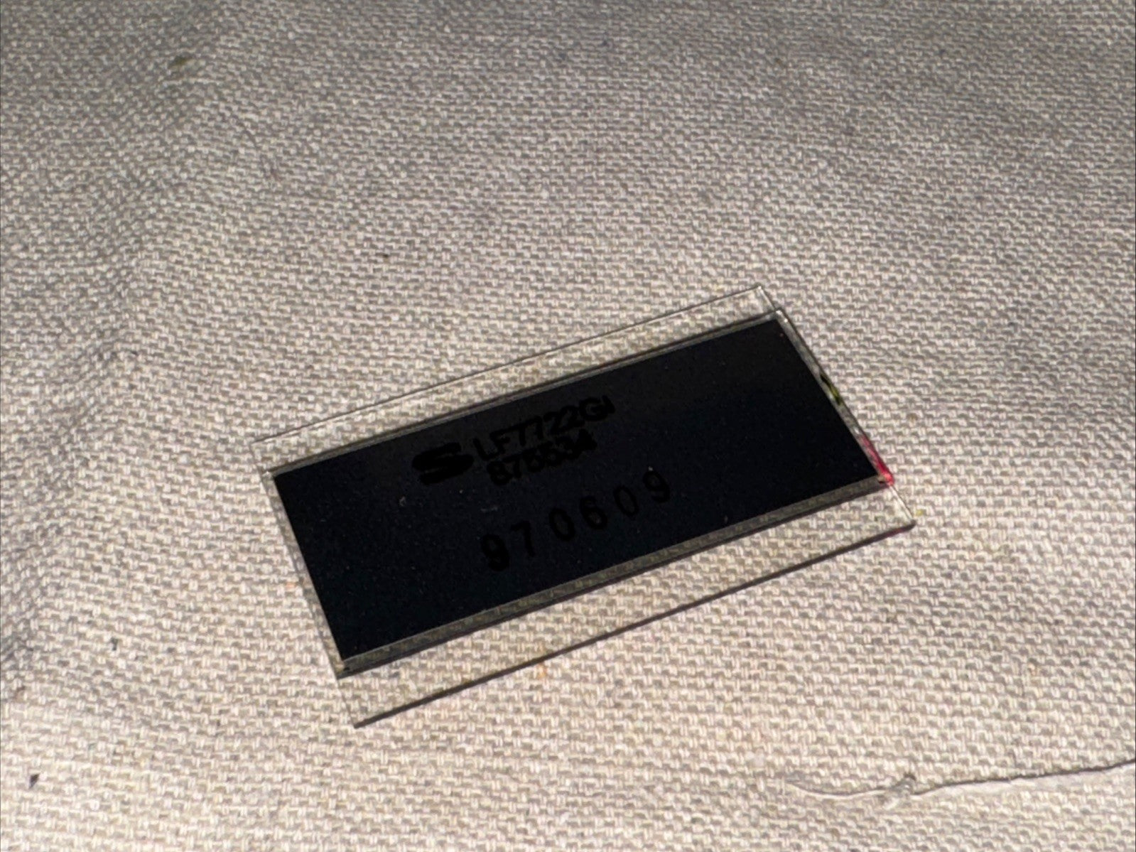 Fluke LCD Display for Fluke 29 II and Fluke 79 II replacement part with Sharp branding and part number LF7722GI.