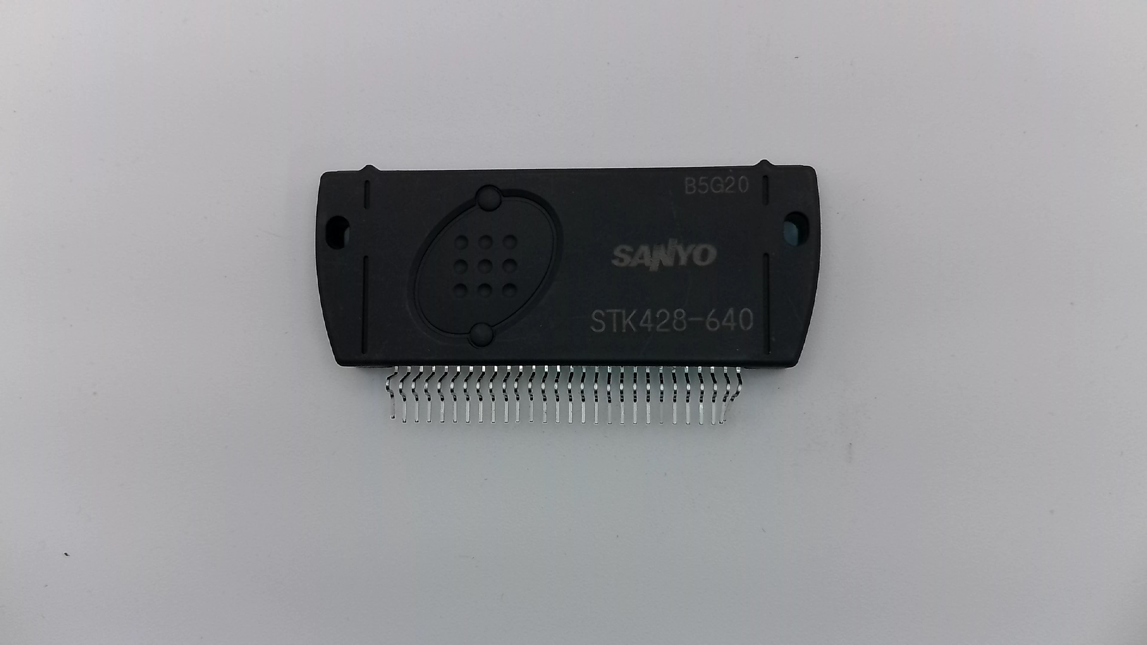 Sanyo STK428-640 2-Channel Stereo Audio Power Amplifier Hybrid IC
