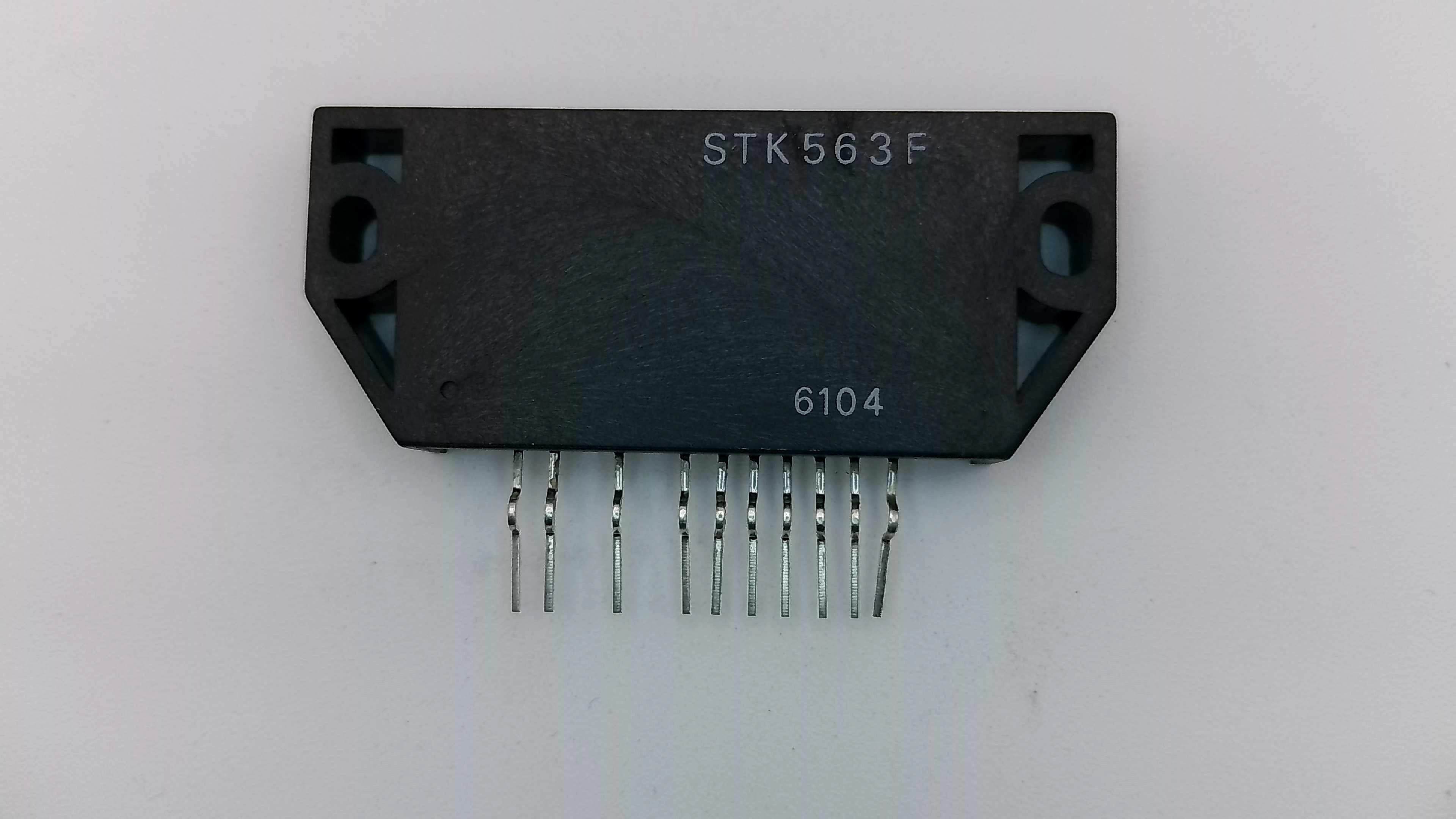 Sanyo STK563F Voltage Regulator IC - 10-Pin SIP for CRT TV Power Supply