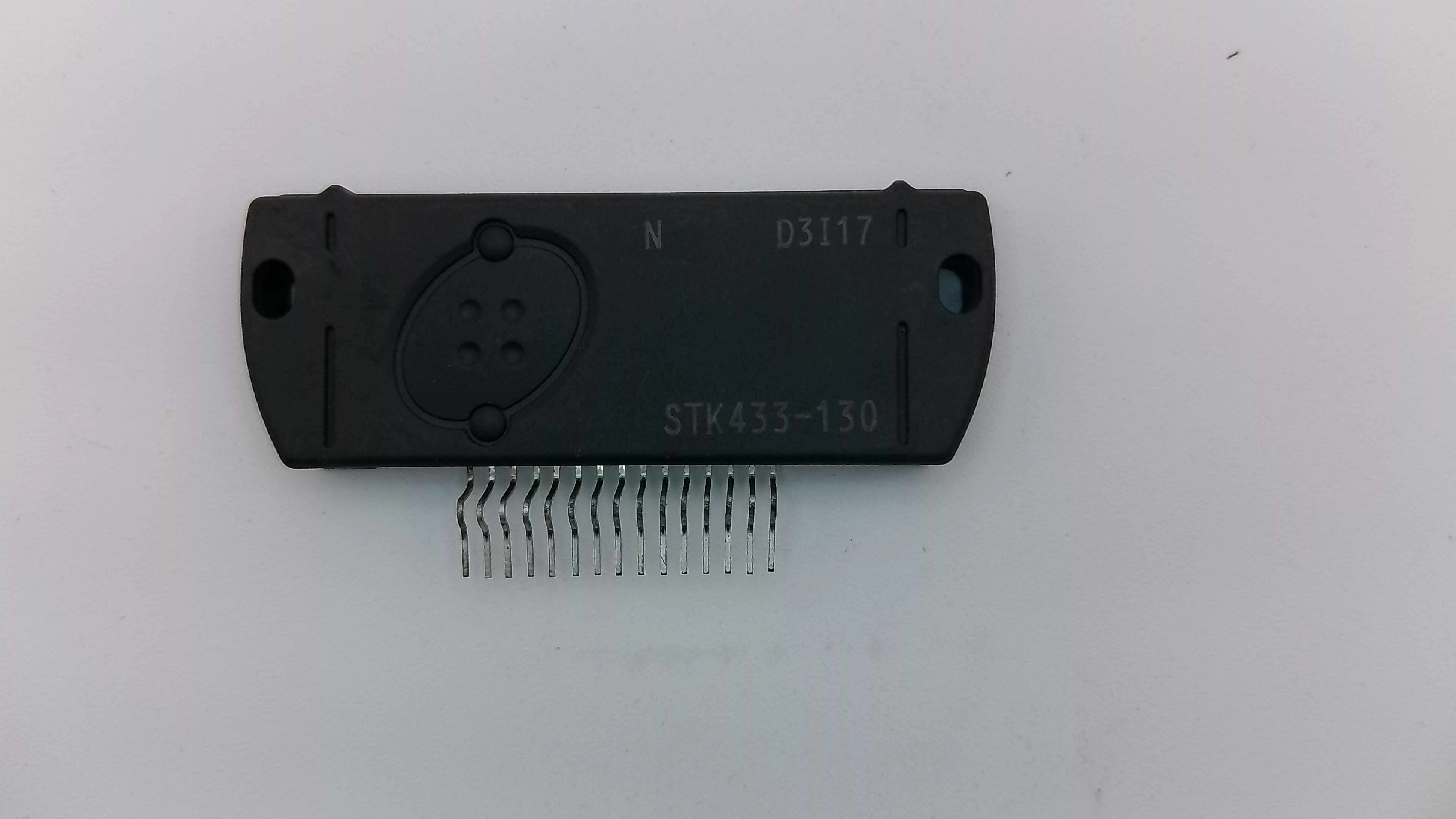 Sanyo STK433-130 2-Channel Stereo Audio Power Amplifier Hybrid IC (150W+150W)