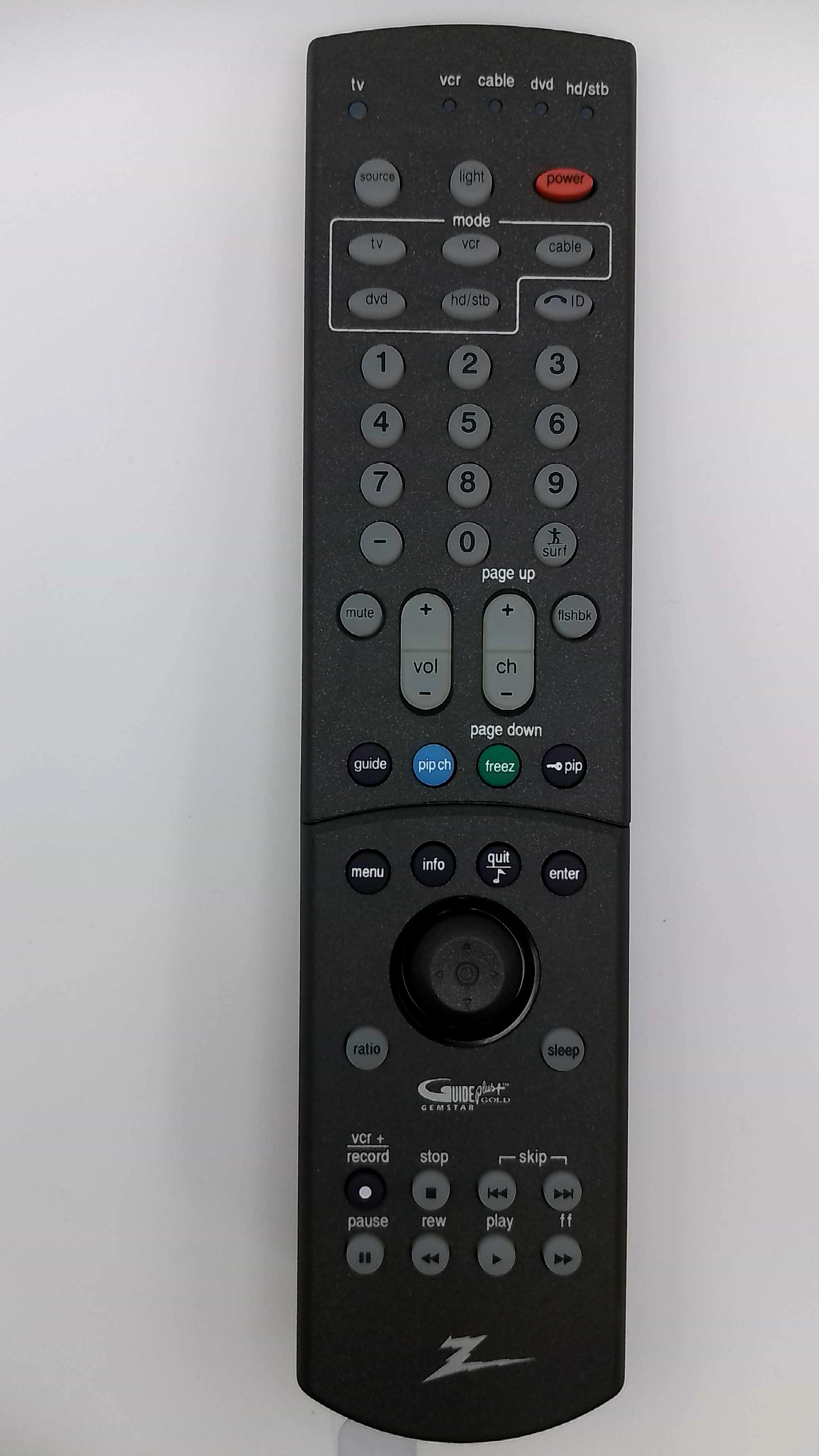 Genuine Zenith Gemstar Guide Plus+ Gold OEM Remote Control - Open Box