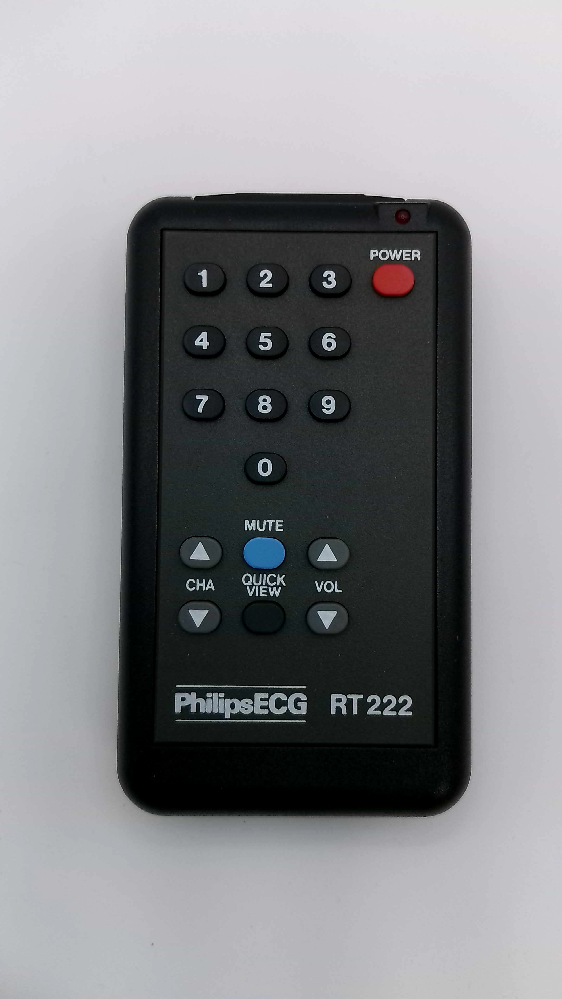 Genuine Philips ECG RT222 OEM CRT TV Remote Control