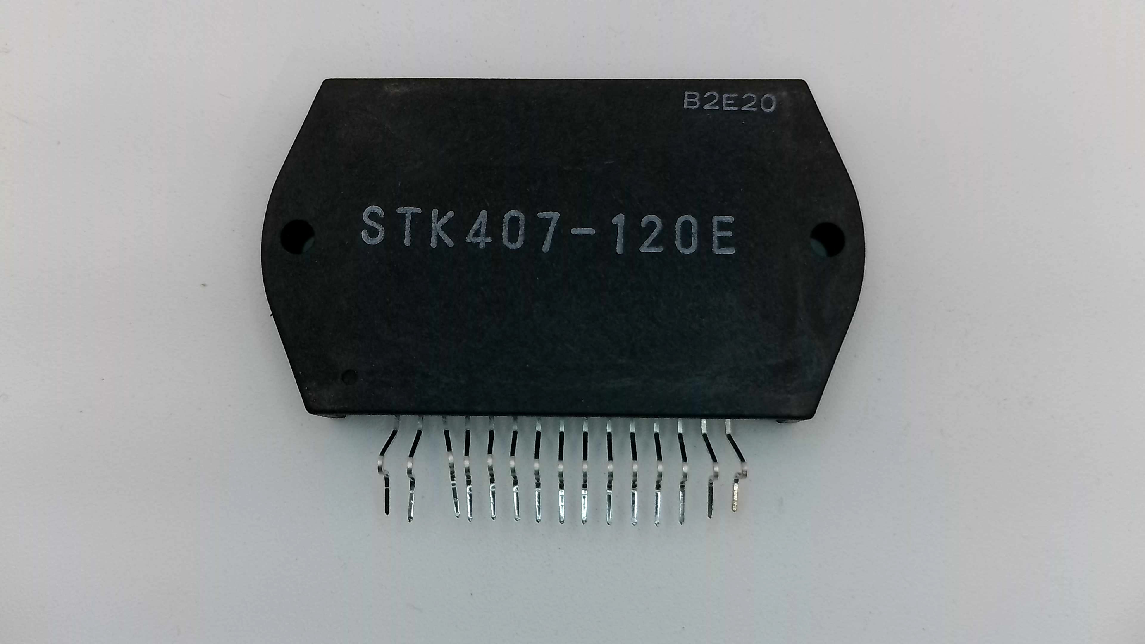 STK407-120E Thick-Film Hybrid IC - 2-Channel 120W+120W Audio Power Amplifier