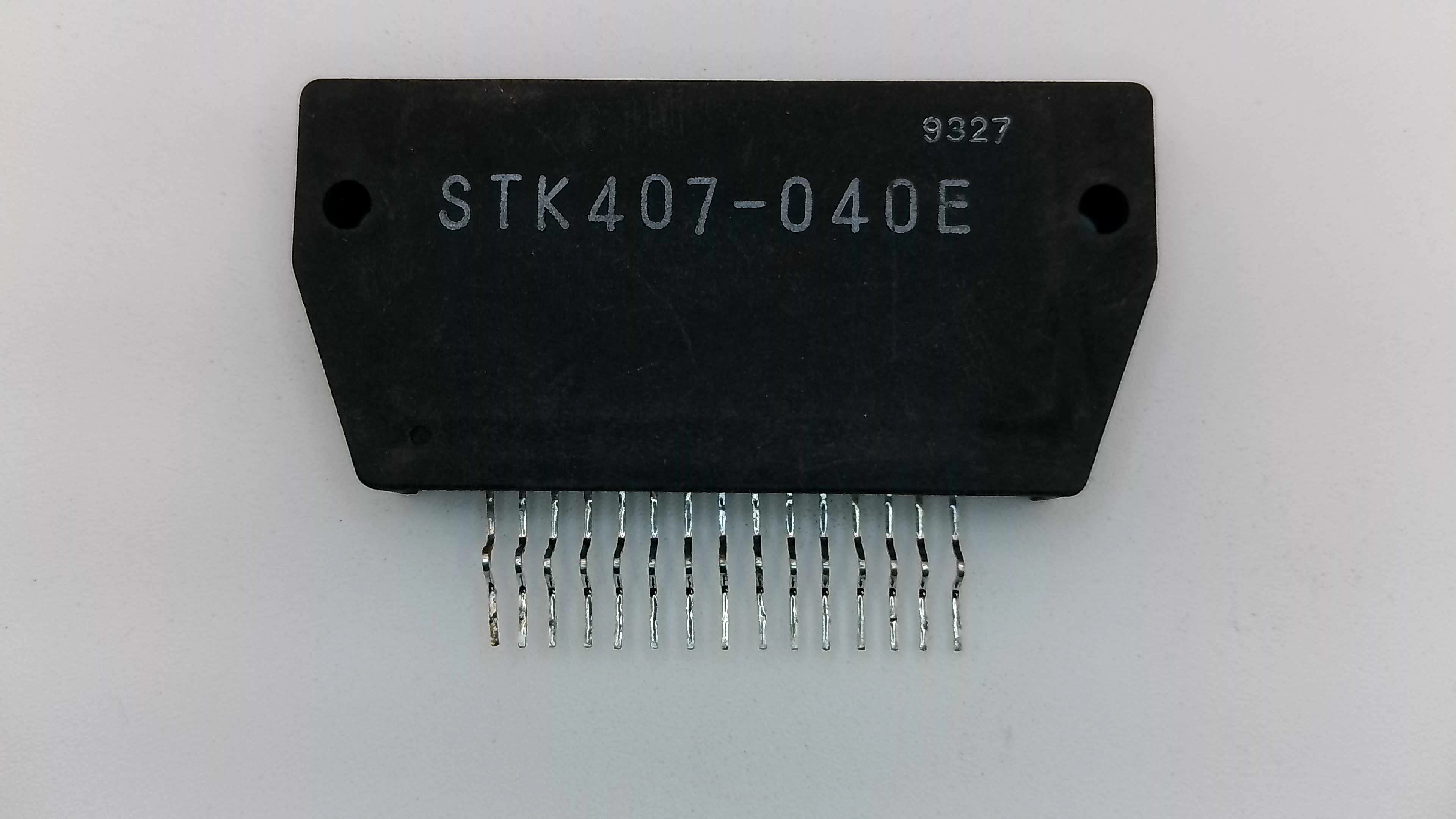 STK407-040E Thick-Film Hybrid IC - 2-Channel Audio Power Amplifier