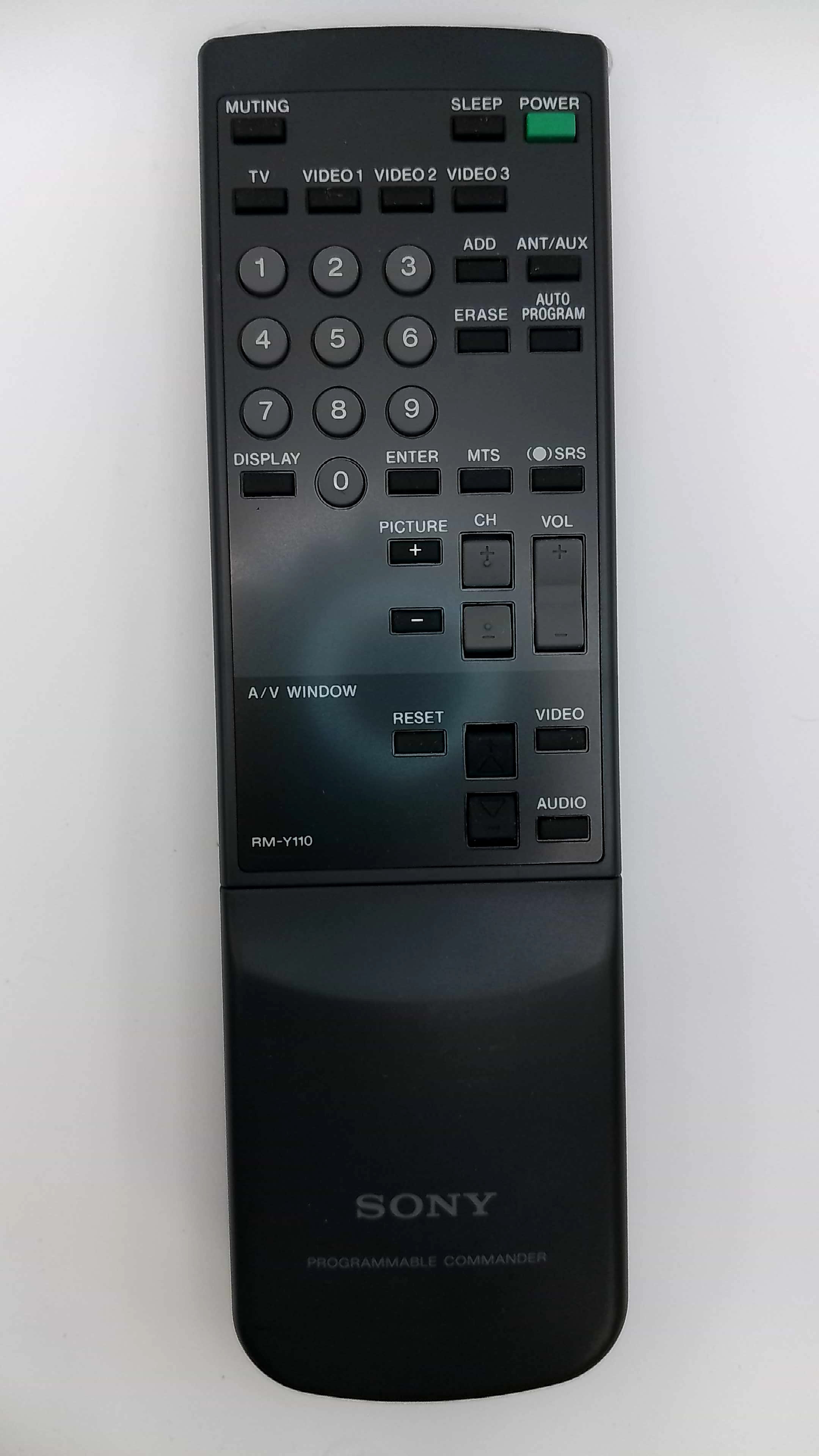 Genuine Sony RM-Y110 (1-465-769-11) OEM Trinitron CRT TV Remote Control