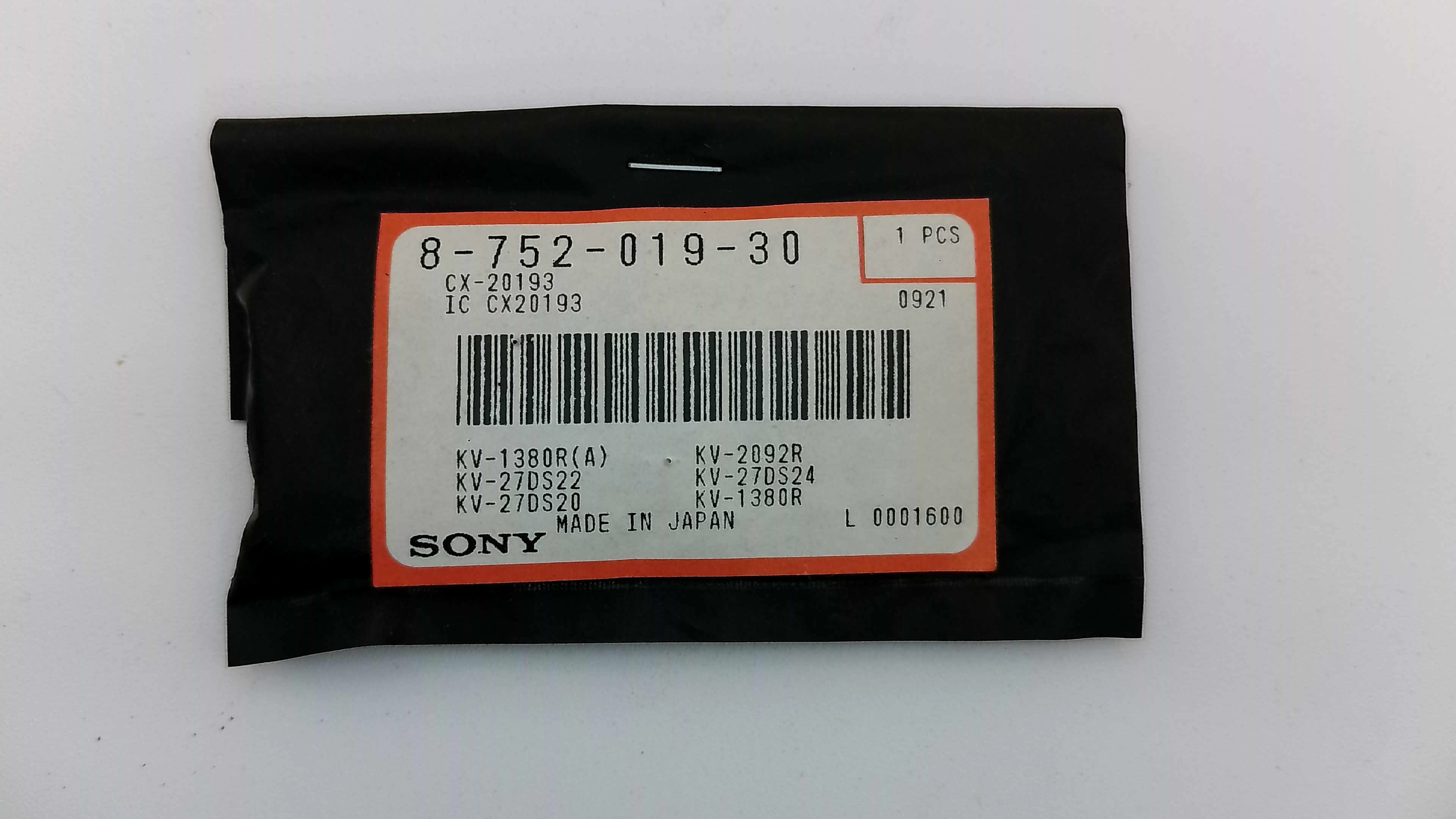 Sony CX20193 Video Jungle / Chroma Processor IC - Part #8-752-019-30