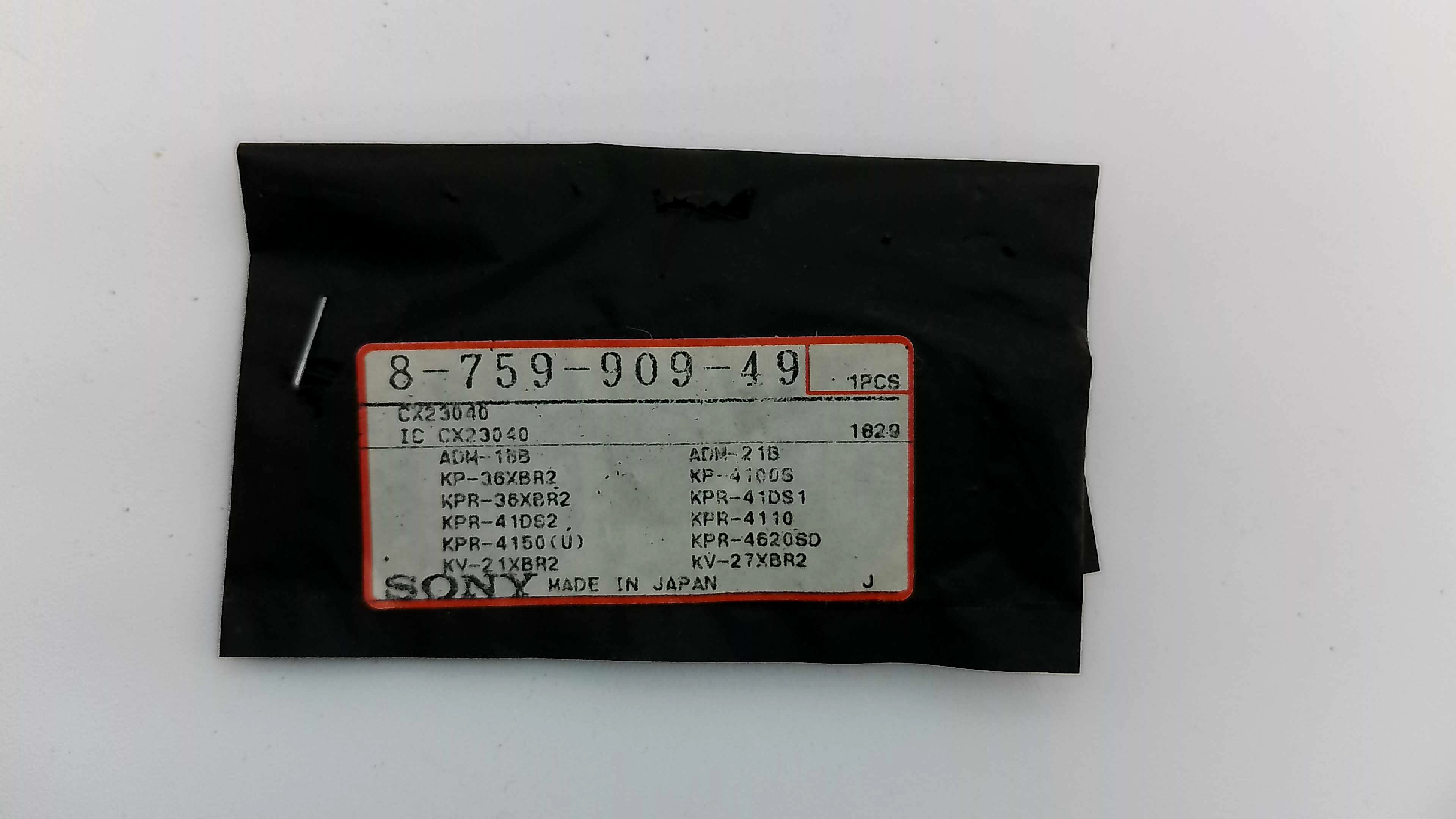Sony CX23040 Integrated Circuit - Part #8-759-909-49