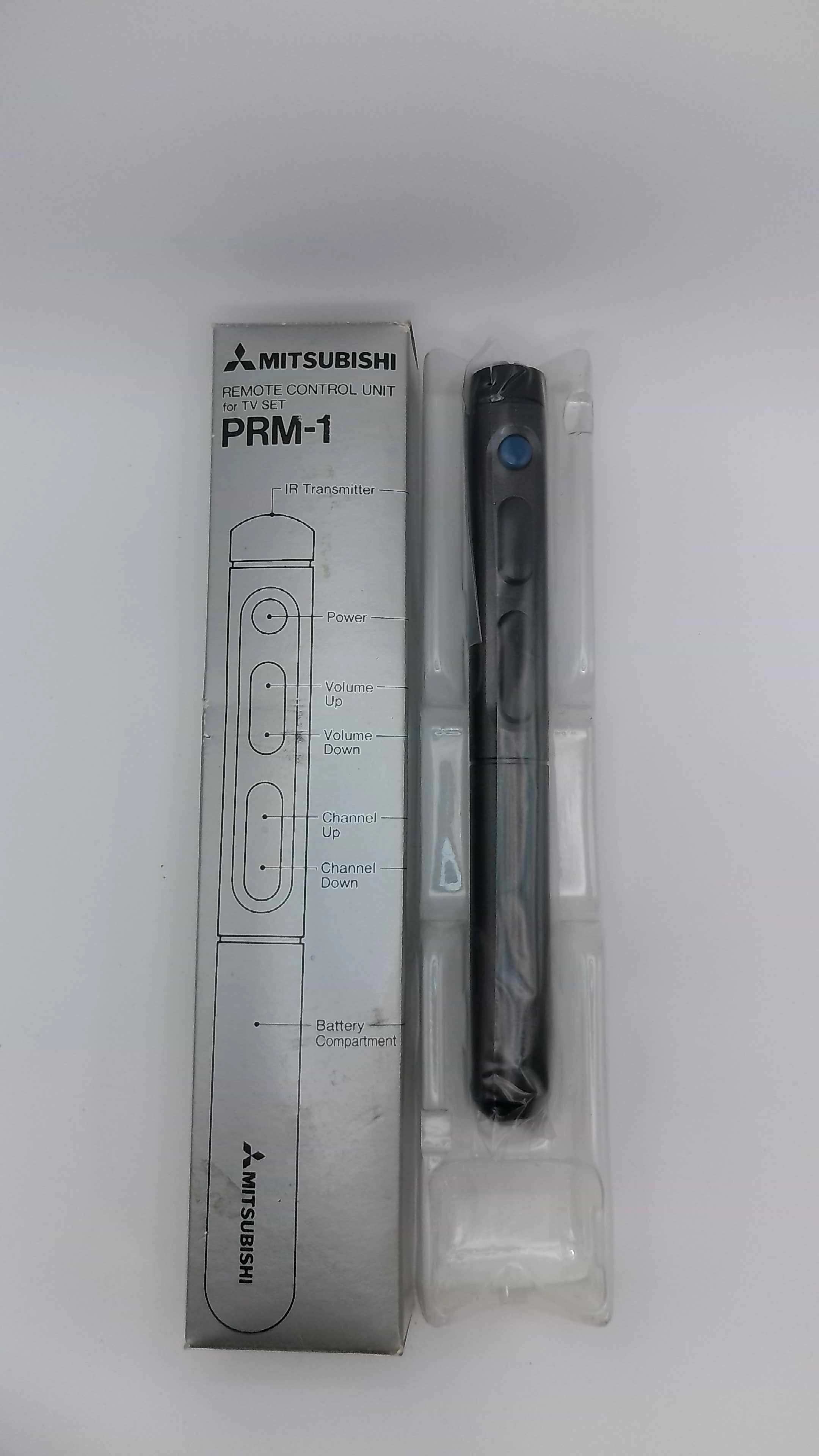 Genuine Mitsubishi PRM-1 OEM CRT TV Remote Control