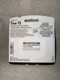 24 Pack Walgreens Hearing Aid Batteries - Size 13 - (24 Batteries) Exp 01/25