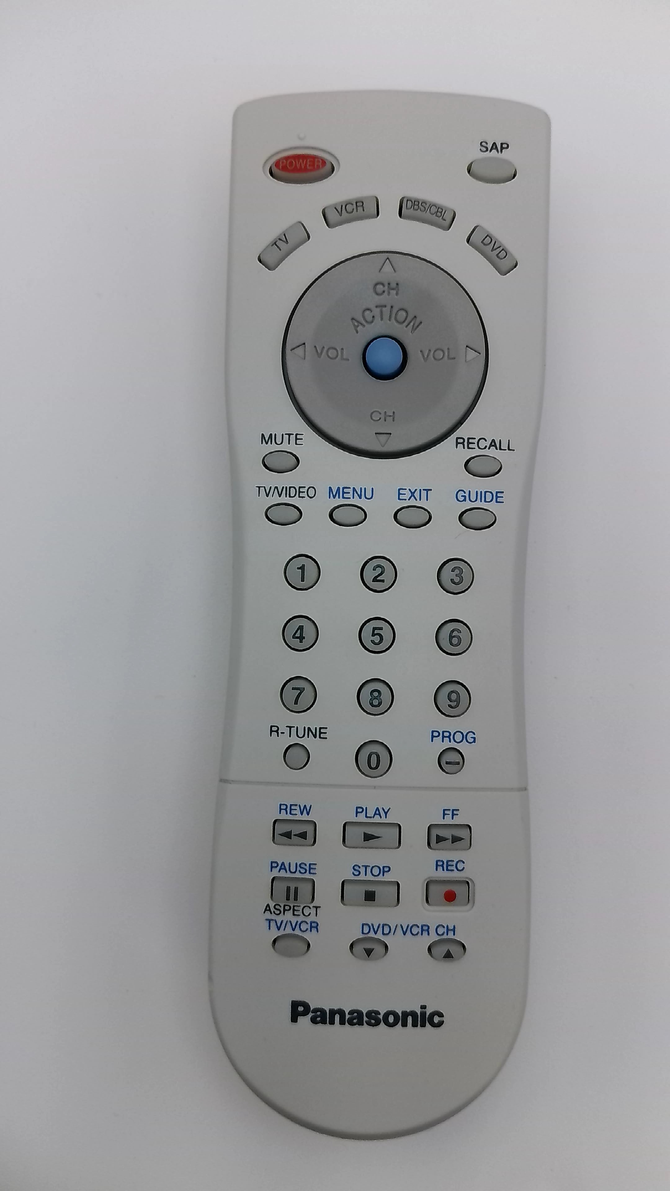 Panasonic EUR7613ZC0 OEM Universal DVD Home Theater Remote Control - Open Box