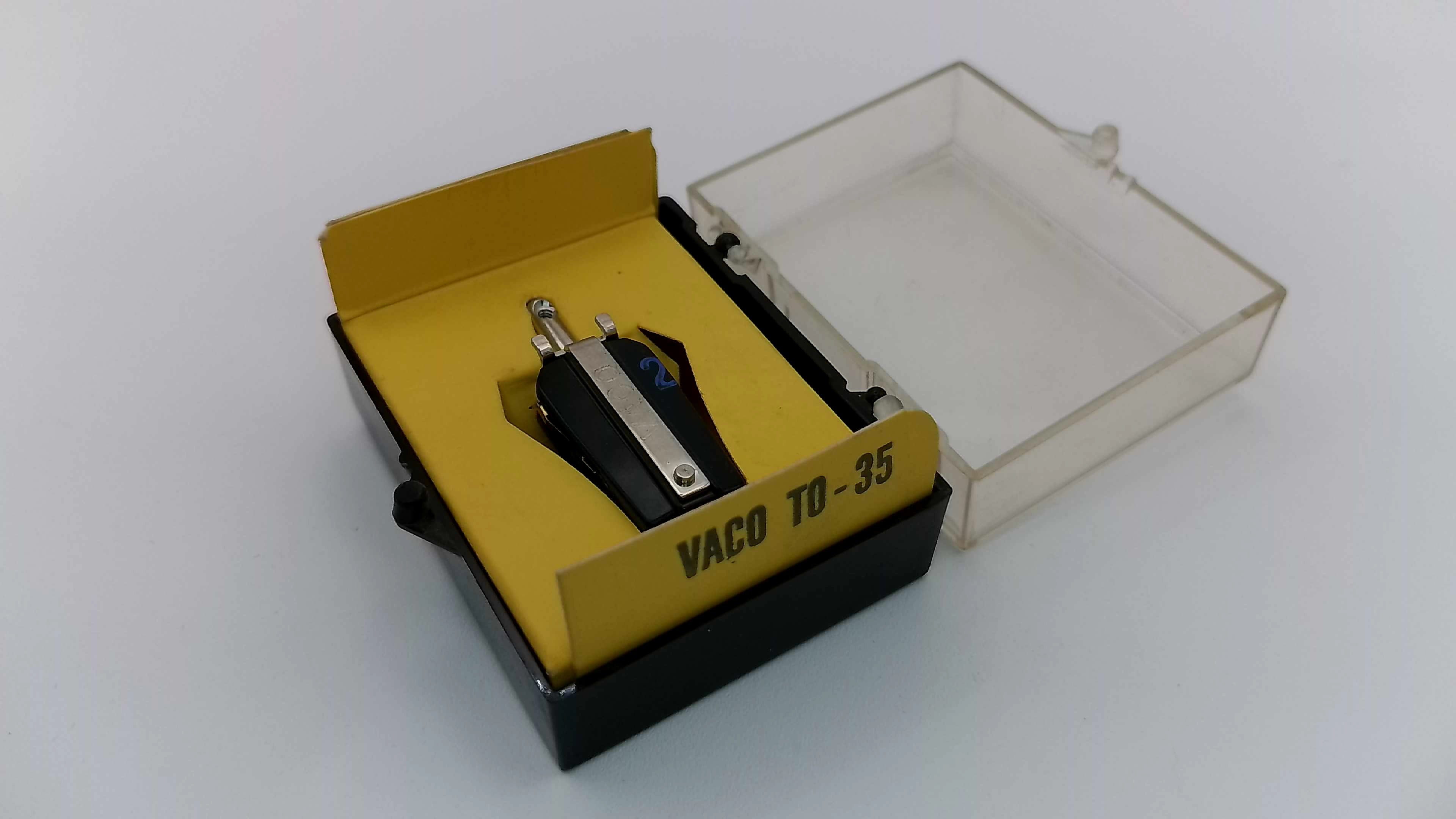 Rare Vintage Vaco Varco TO-35 Mono Crystal Turnover Phono Cartridge