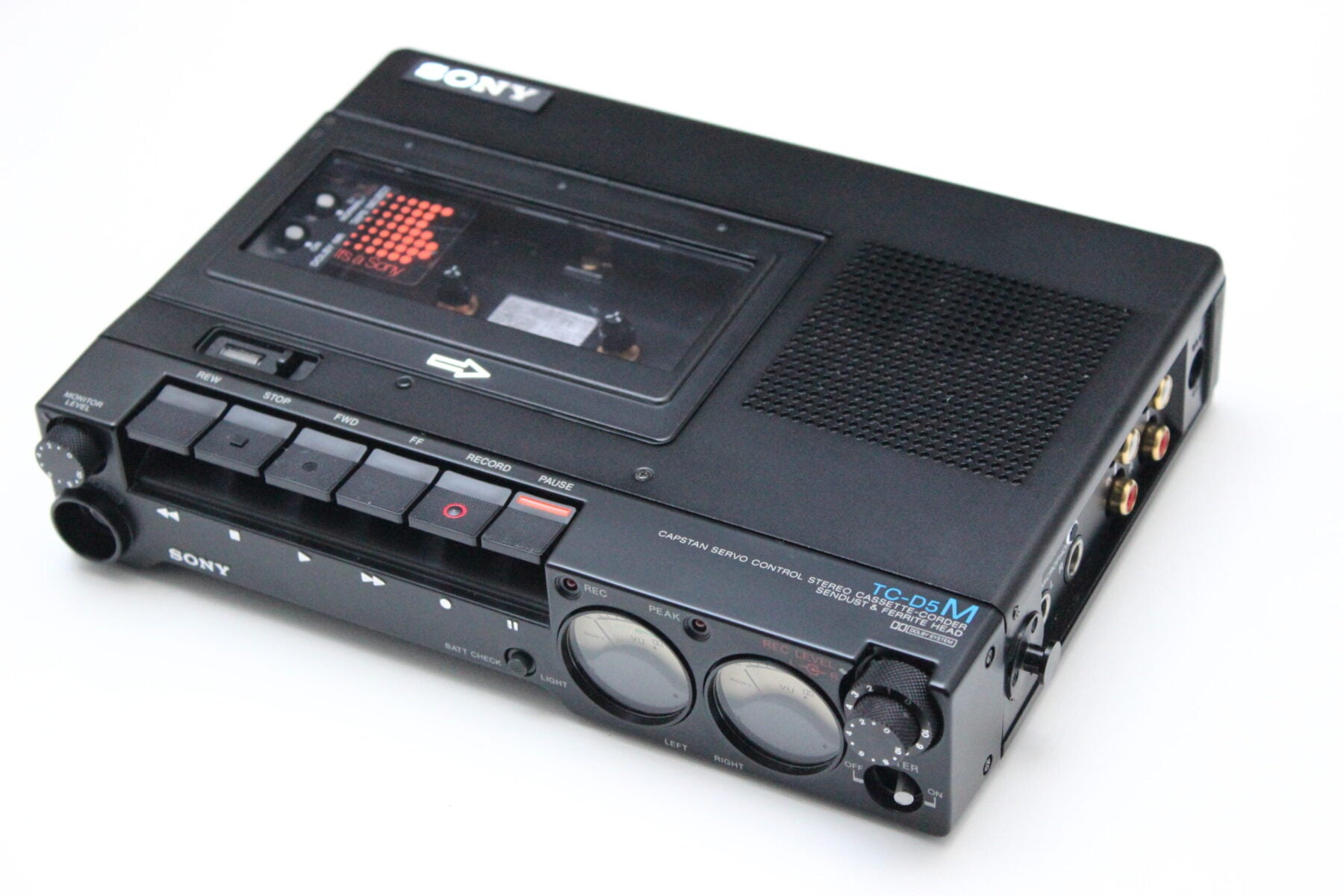 Repair Service for Sony TC-D5M - Sony cassette player repair service for Walkman units.