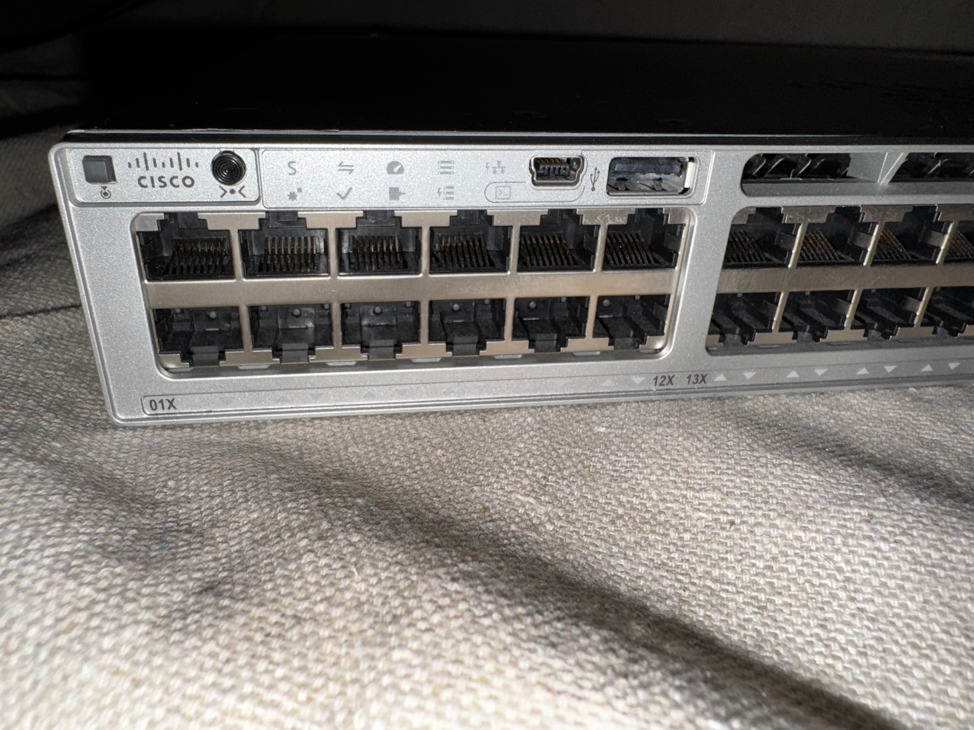 Cisco Catalyst 9300-48P Switch with C9300-NM-8X Network Module & Dual PSU PWR-C11-715WAC