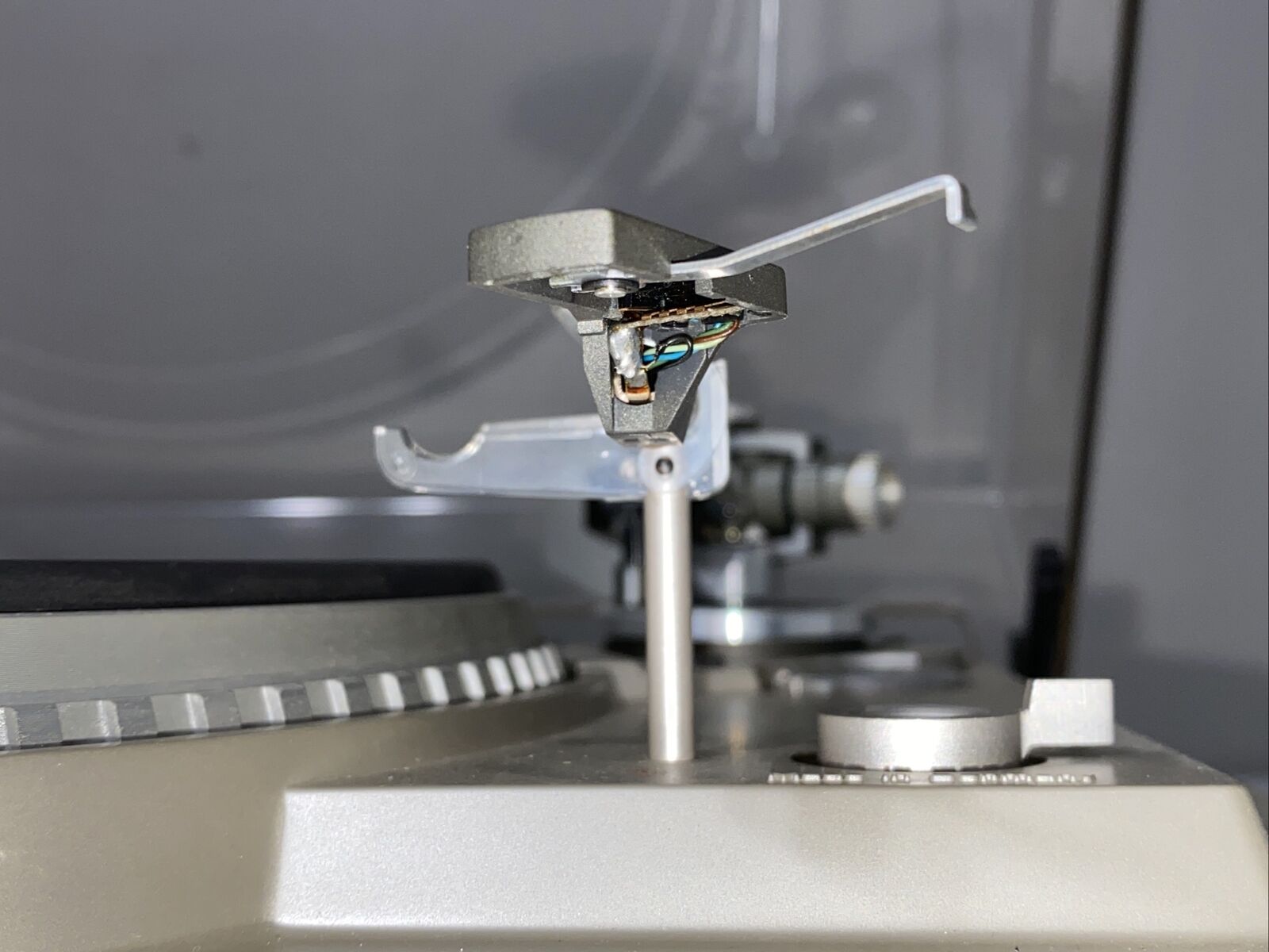 Dual CS 741 Q Record Player Turntable, No Cartridge/ Needle