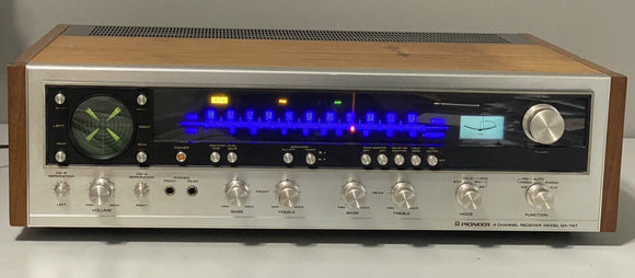 Serviced Pioneer QX 747 Quadraphonic Receiver