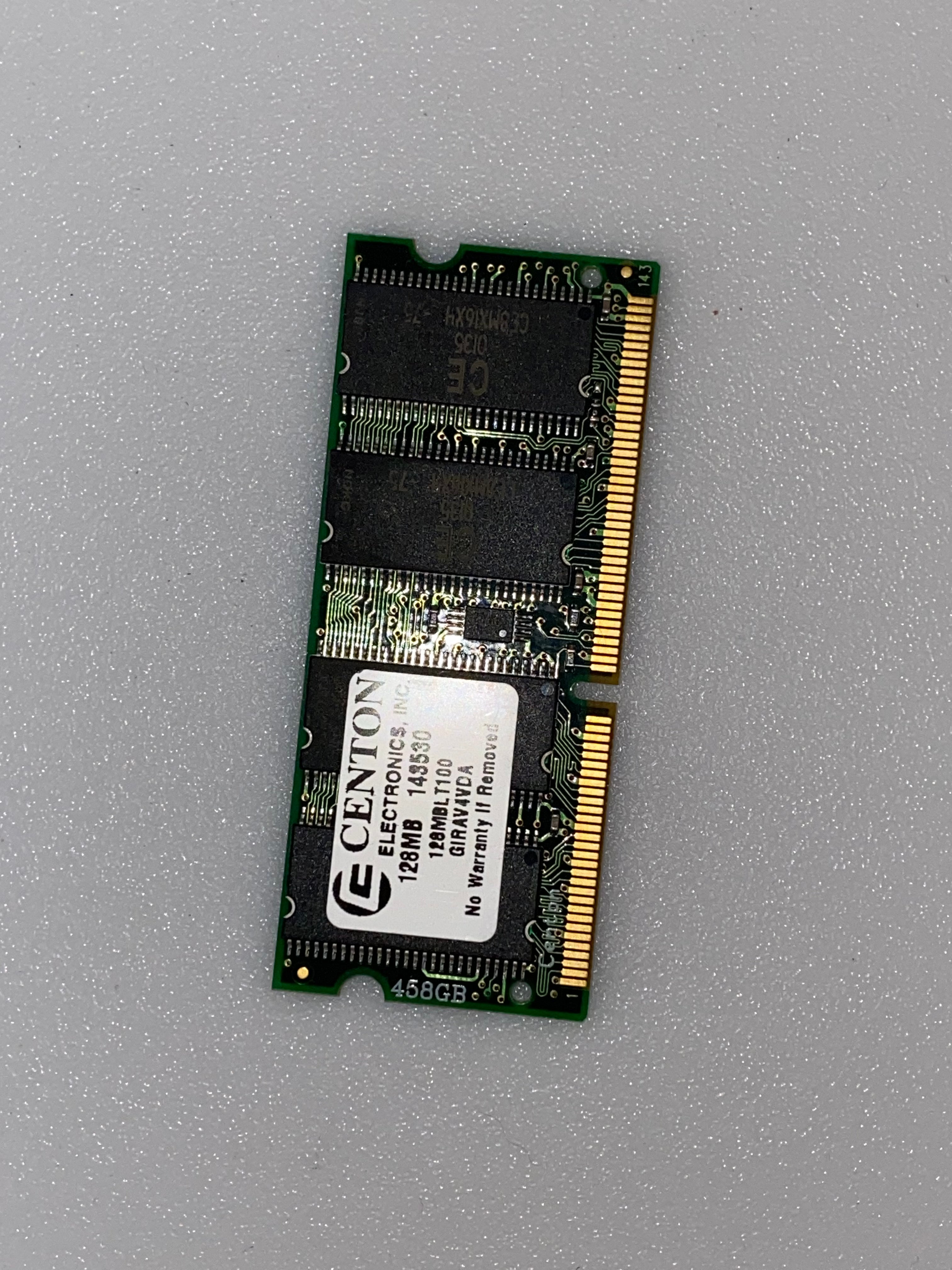 Centon Electronics 128 MB Laptop Memory Module 128MBLT100