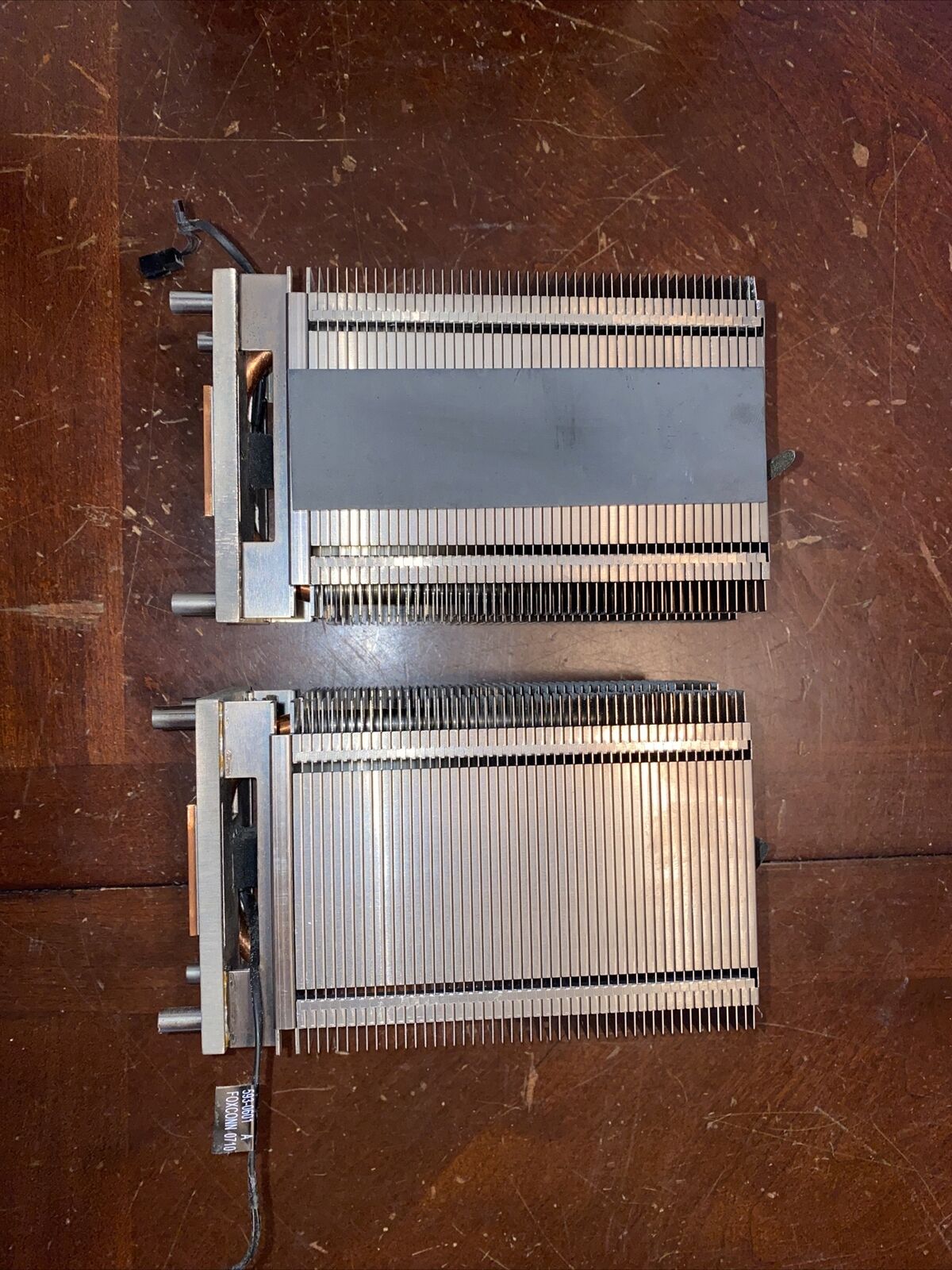 Apple OEM Mac Pro 1,1 2,1 3,1 A1186 CPU Processor Heat Sink Pair With