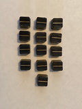 Lot of 13 Main Channel Level Knobs for Peavey XR1200 Mixer Amplifier