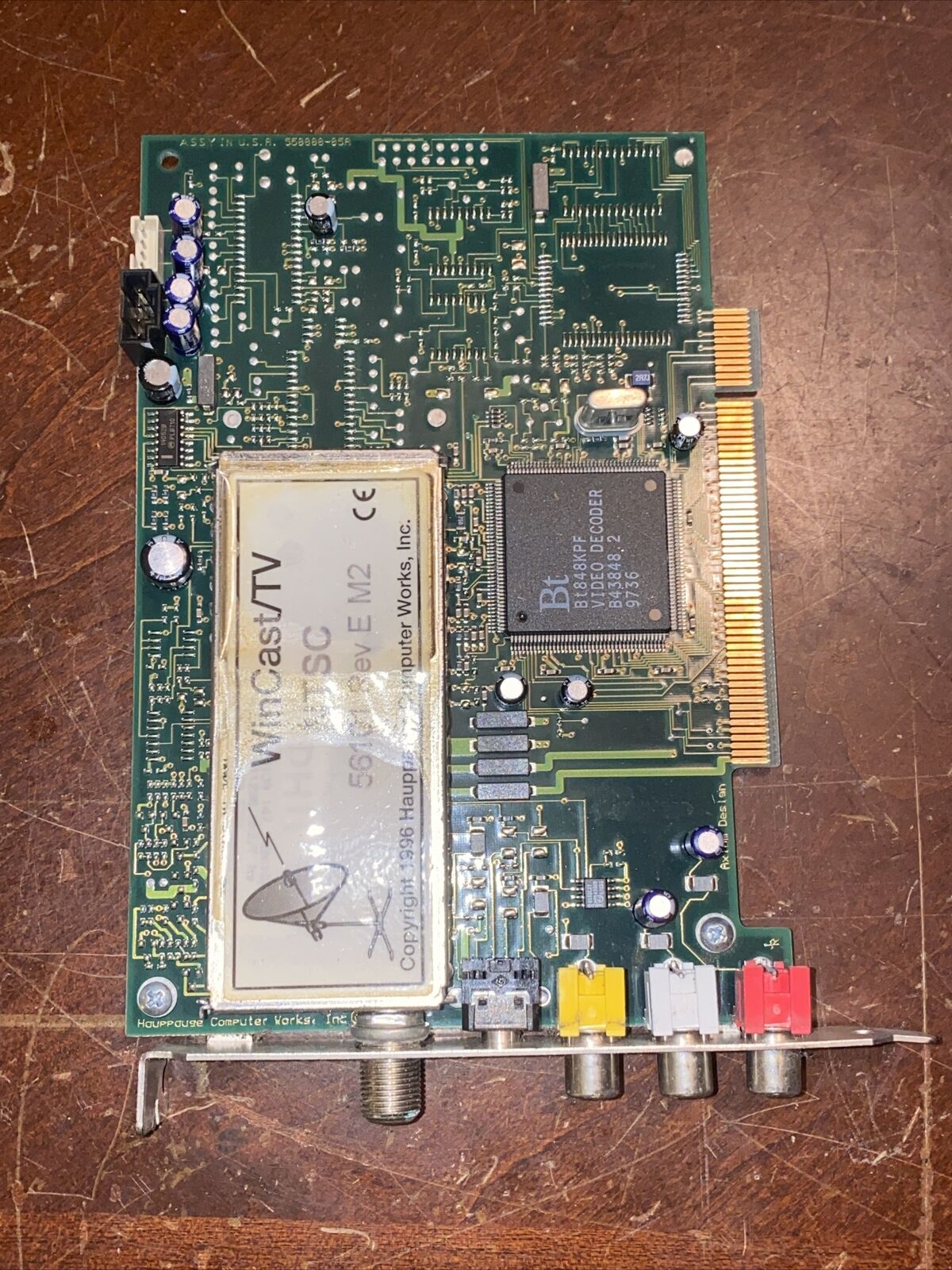 Hauppauge Wincast/TV TV Tuner Card 56101 Rev E M2