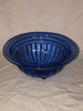 7.25” Blue Glass Bowl