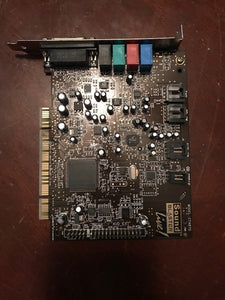 Creative Labs Sound Blaster Live Sound Card, Model: CT4870 Tested