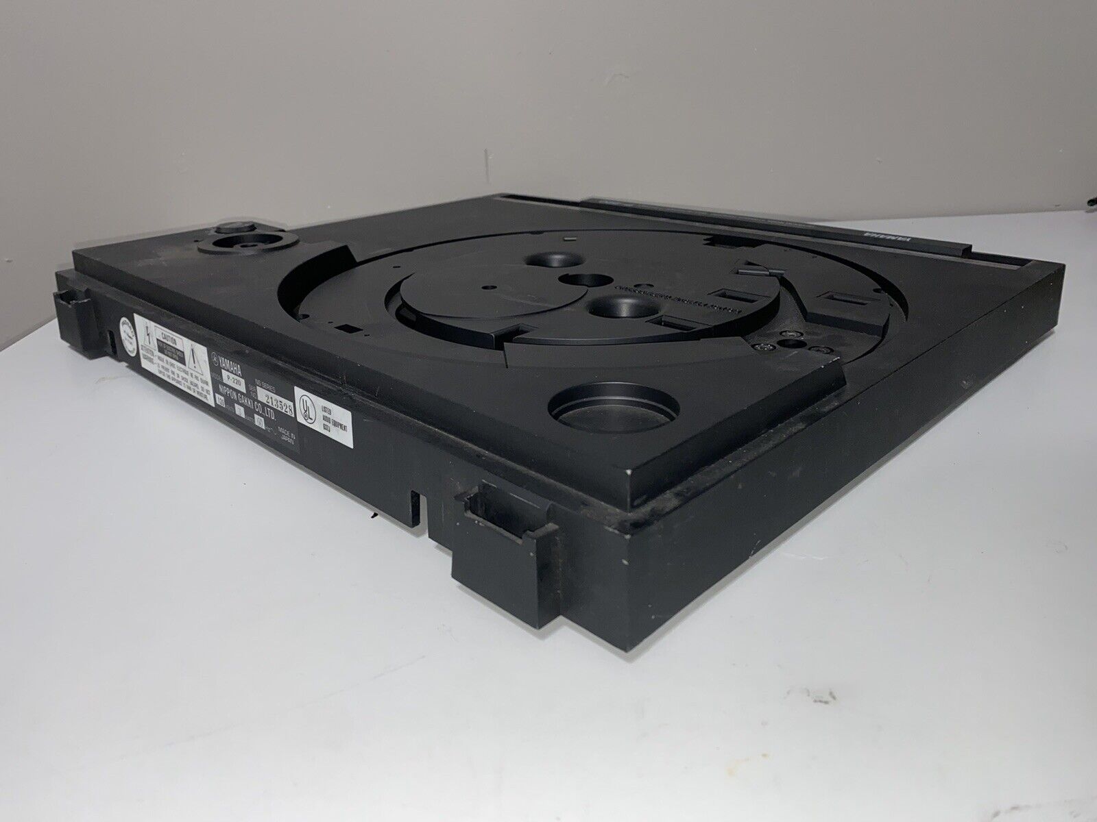 Yamaha P-220 Replacement Turntable Faceplate